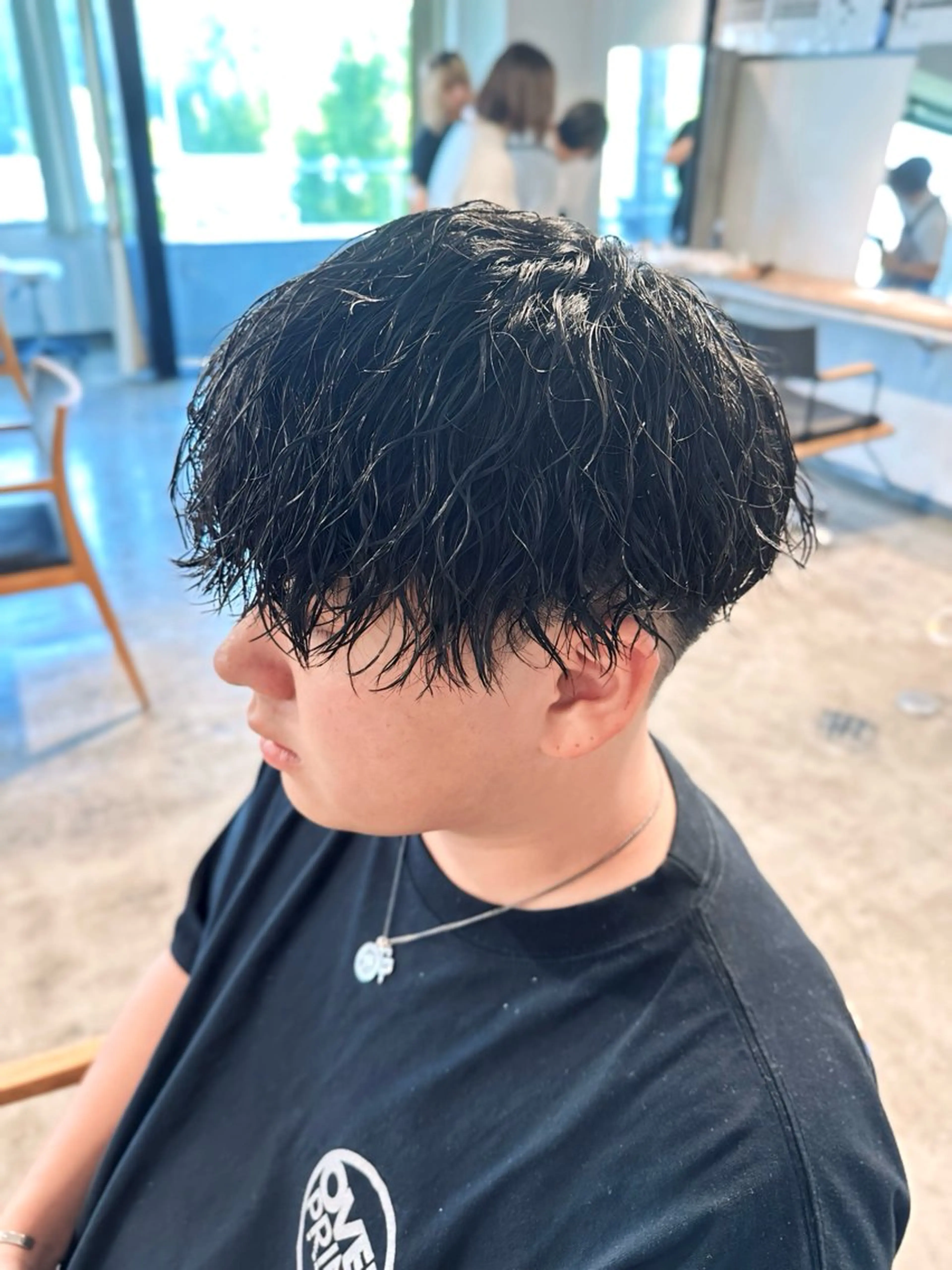 メンズ マッシュ メンズパーマ カット パーマ トリートメント 骨格補正施術/メンズ 専門美容師/YUYAのヘアスタイル