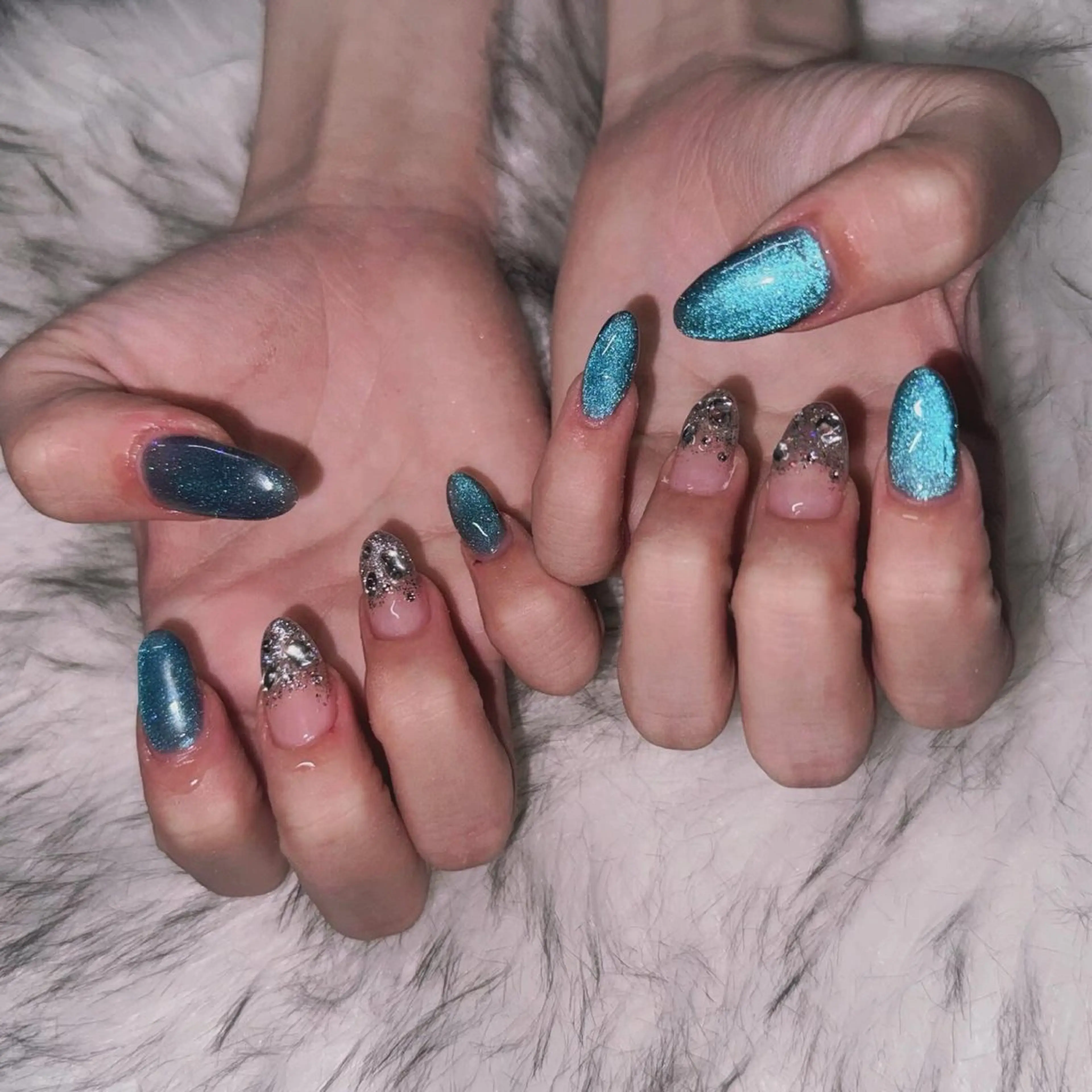 セミロング ハンドネイル mao .のネイルデザイン