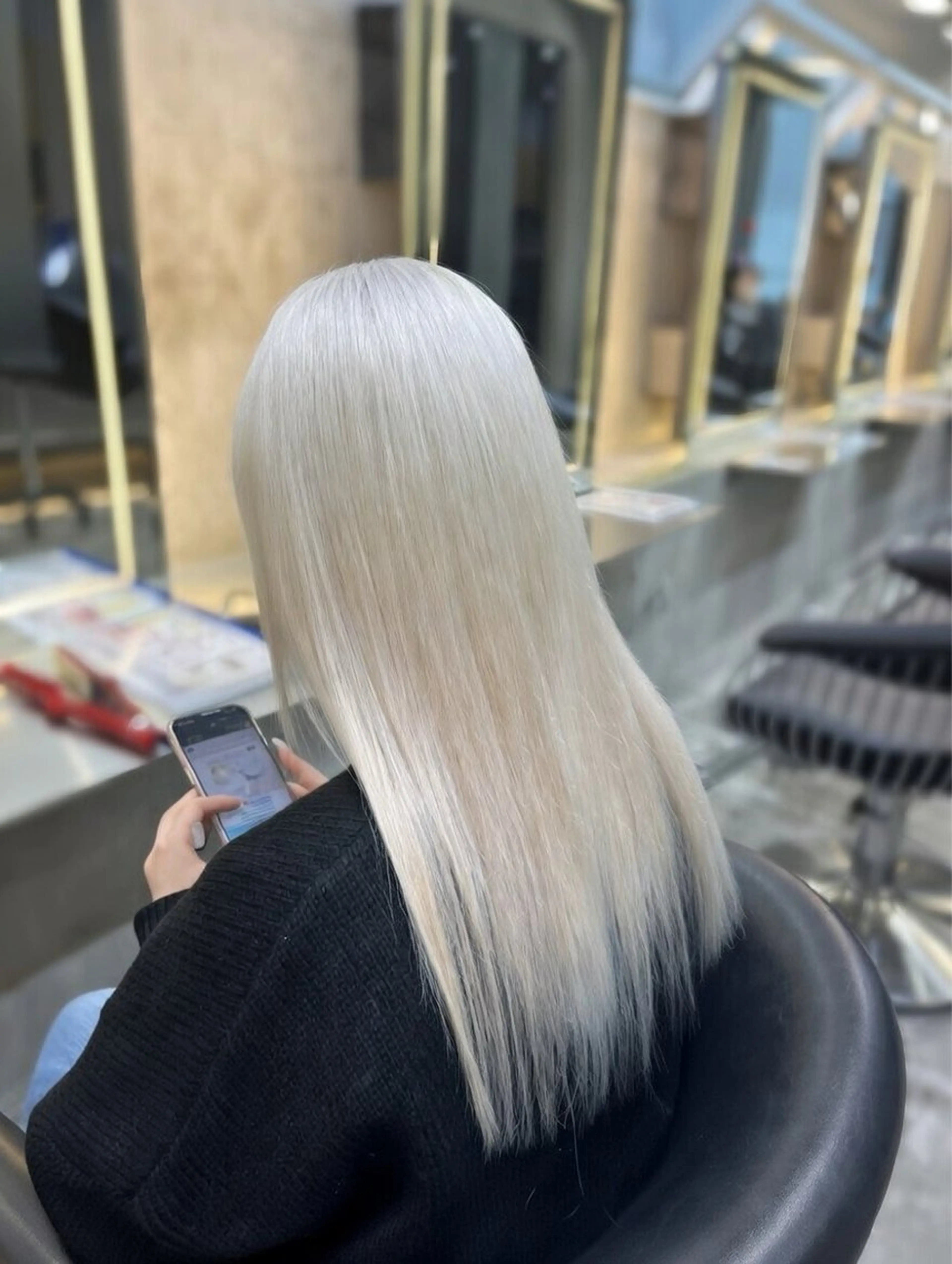 ロング カット ヘアカラー ダブルカラー /垣尾颯大のヘアスタイル