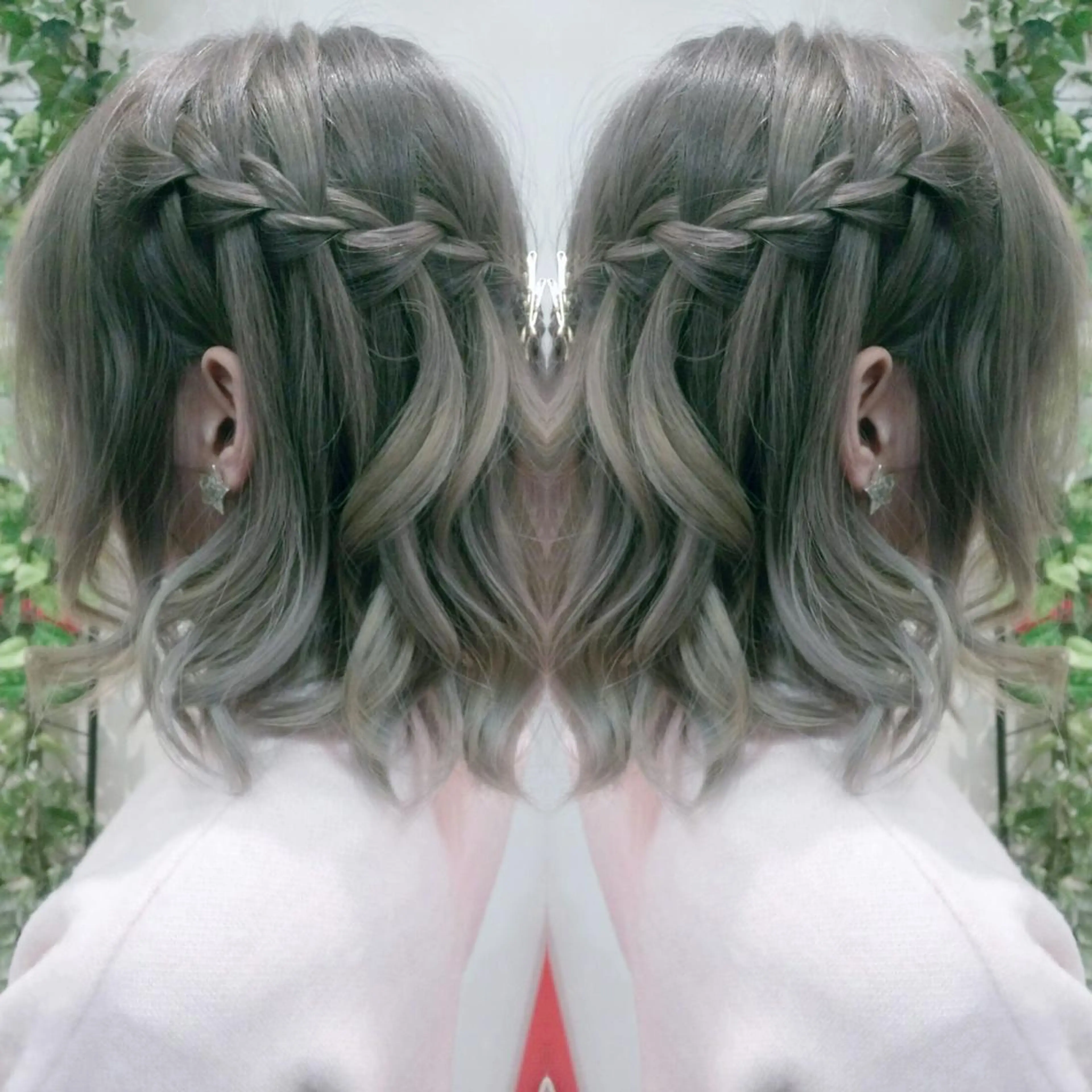 ショート カラー ヘアアレンジ ヘアカラー 植田 /エクステ /ブリーチ/髪質改善のヘアスタイル