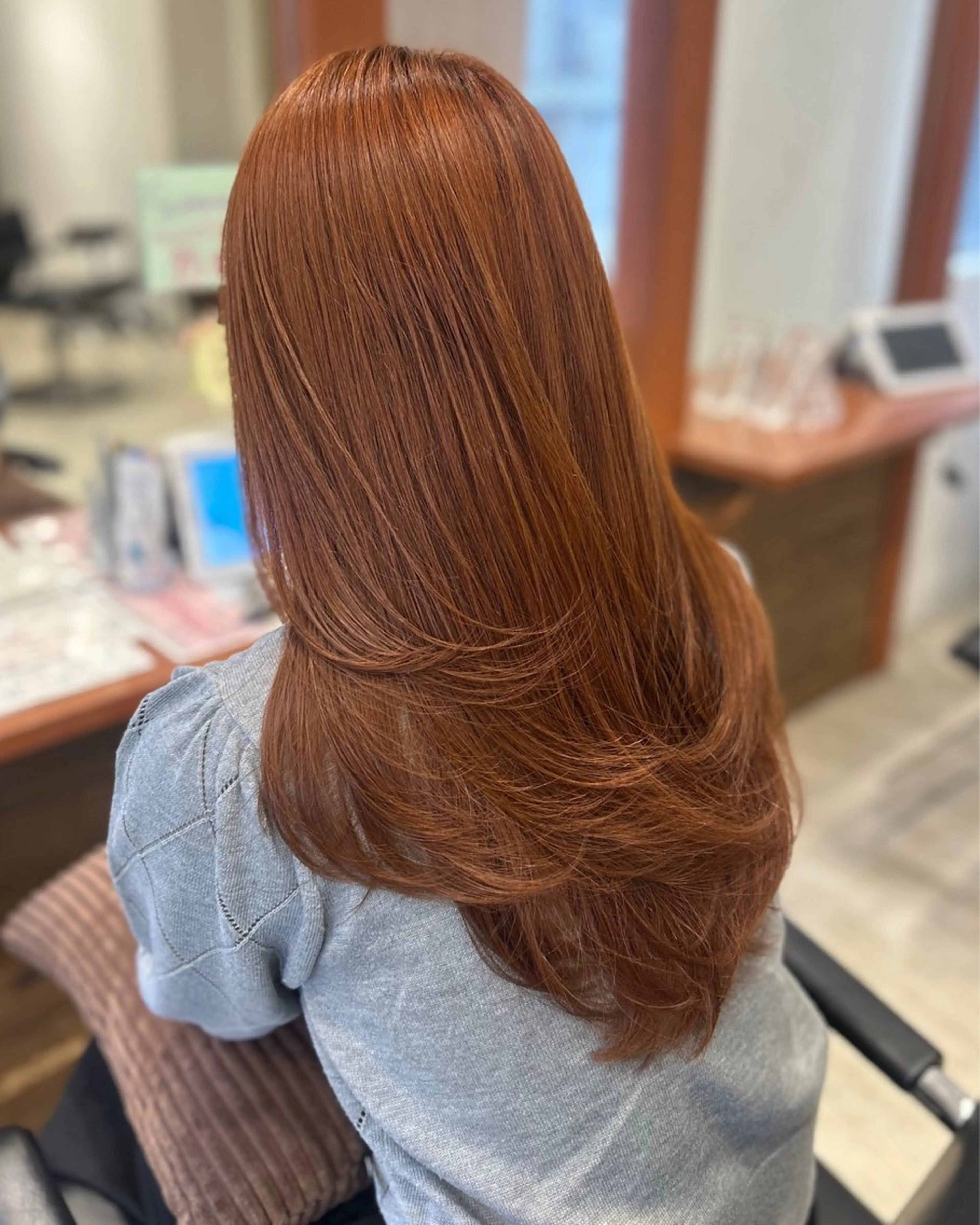 カラー ヘアカラー CIEL 難波店所属・🎀透明感/レイヤ ー/Kotona🎀のヘアスタイル
