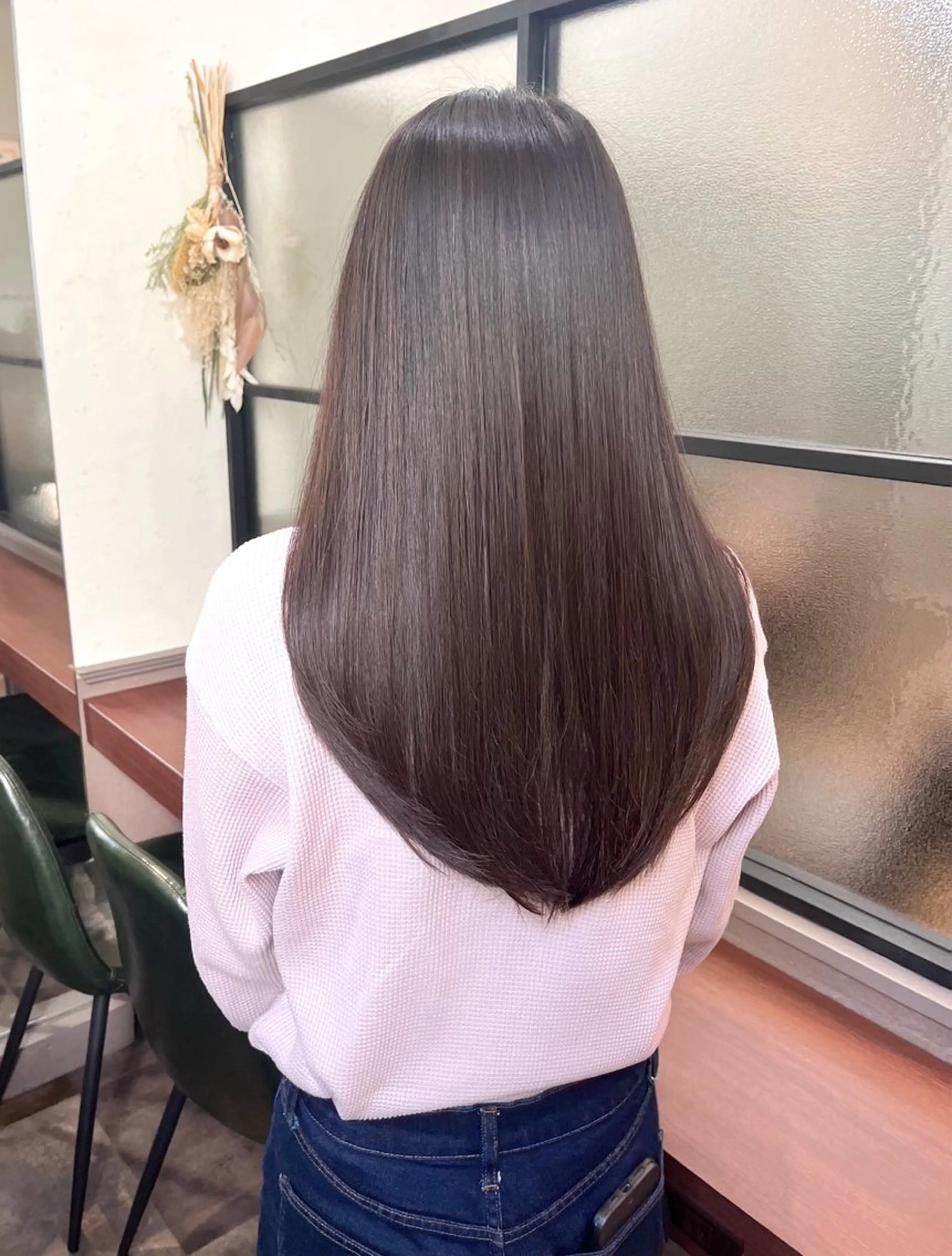 ロング 髪質改善 トリートメント 酸熱トリートメント カット ヘアカラー トリートメント Petit Maison Tokyo所属・🦋ショートカット 🦋Yu-Kiのヘアスタイル