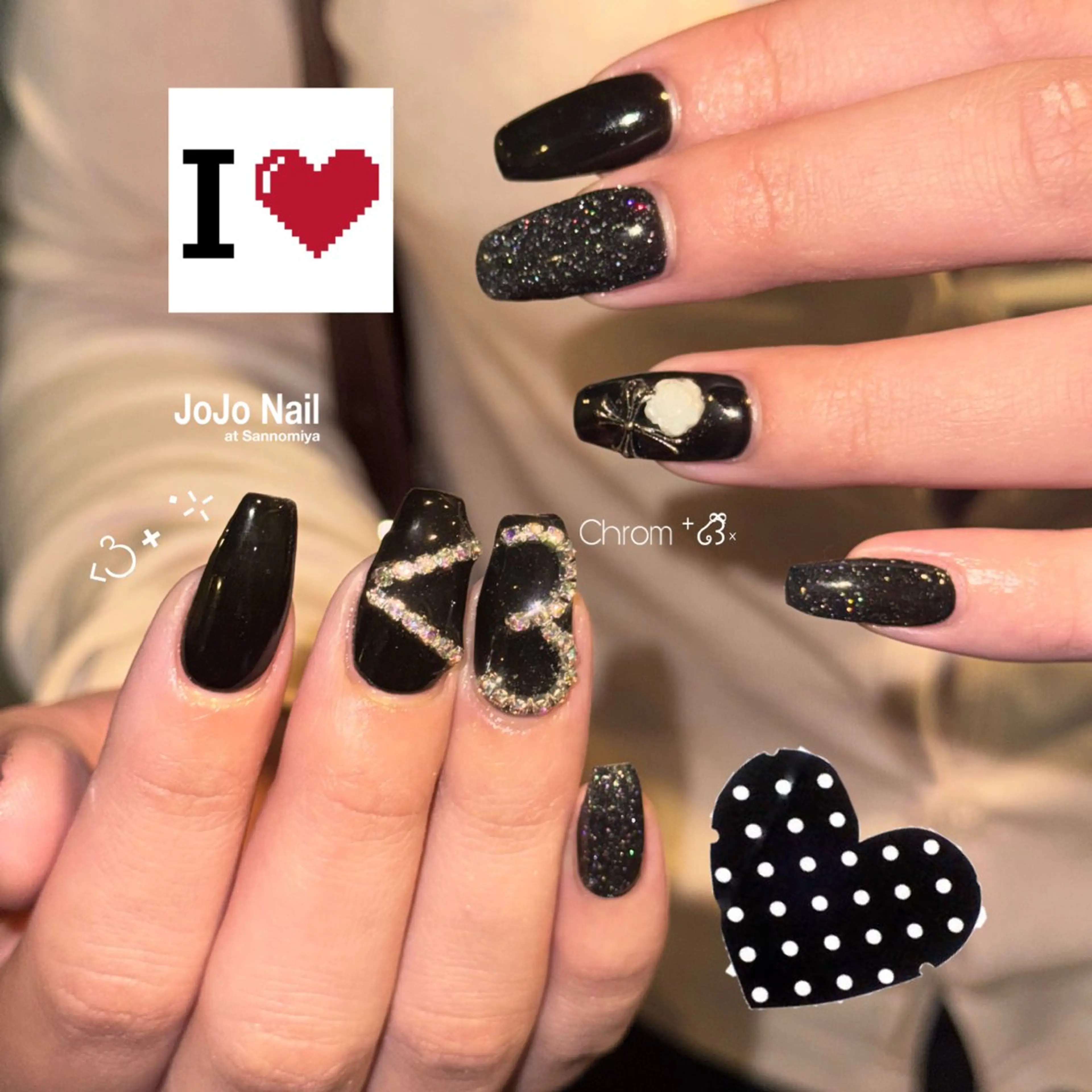 ネイル ハンドネイル MIYU.Y /JOJO@三宮のネイルデザイン