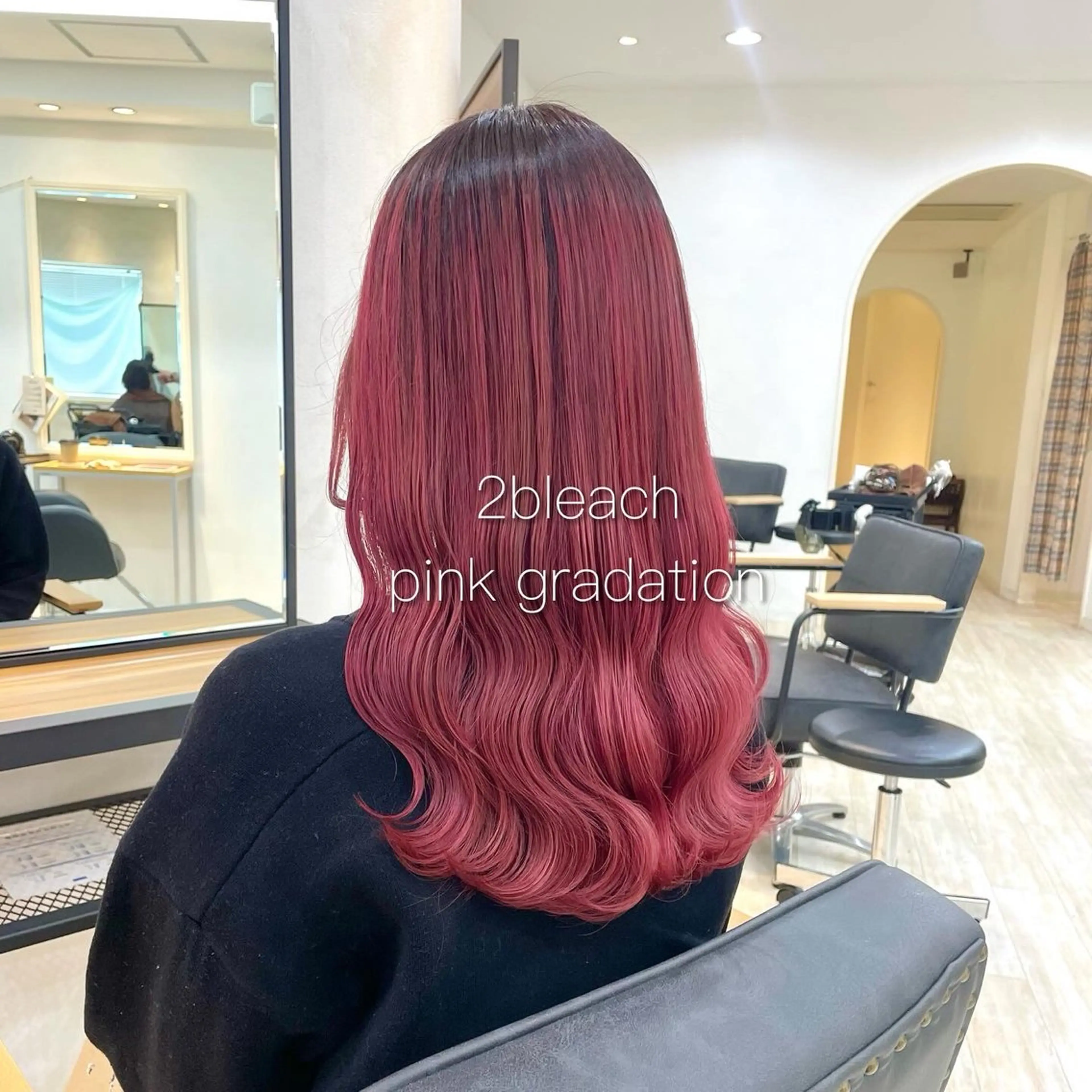 セミロング カラー GO TODAY仙台一番町店所属・【仙台オタク美容師】 ゆさこのかのヘアスタイル