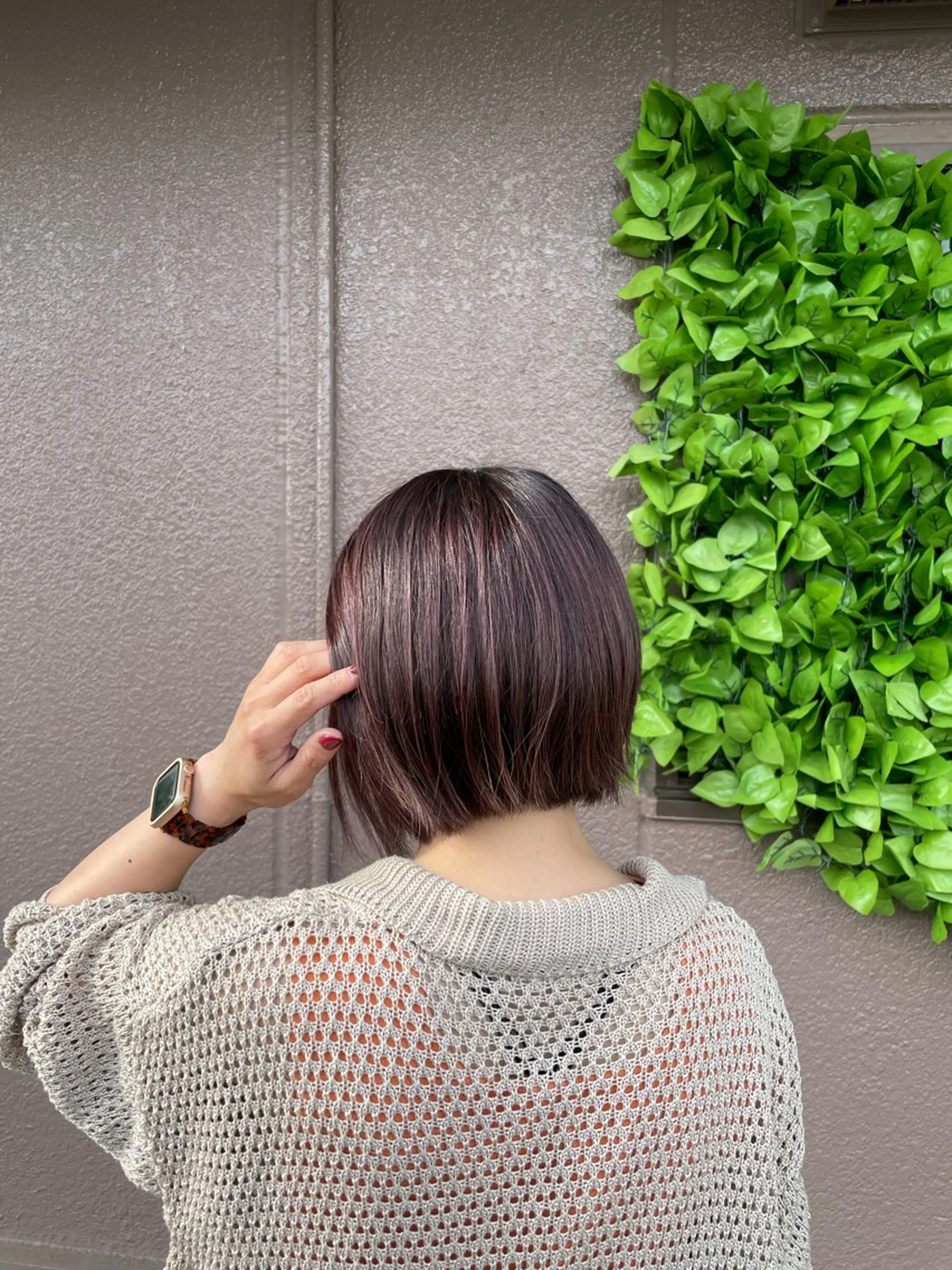 カラー 白髪ケア  BAUM まやのヘアスタイル