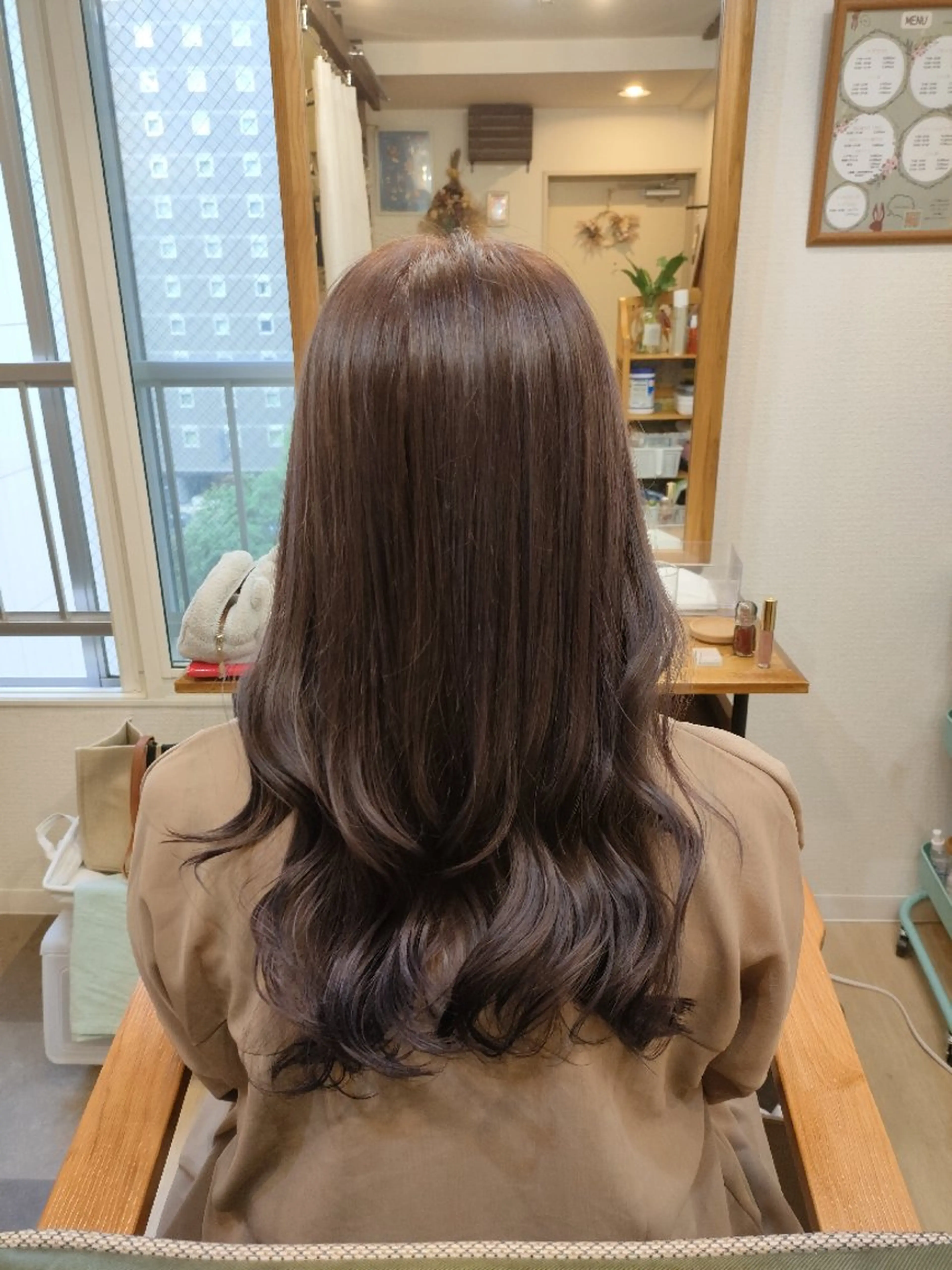 カラー ヘアアレンジ ロング カット ヘアカラー トリートメント HempBeauty 浅野アサミのヘアスタイル