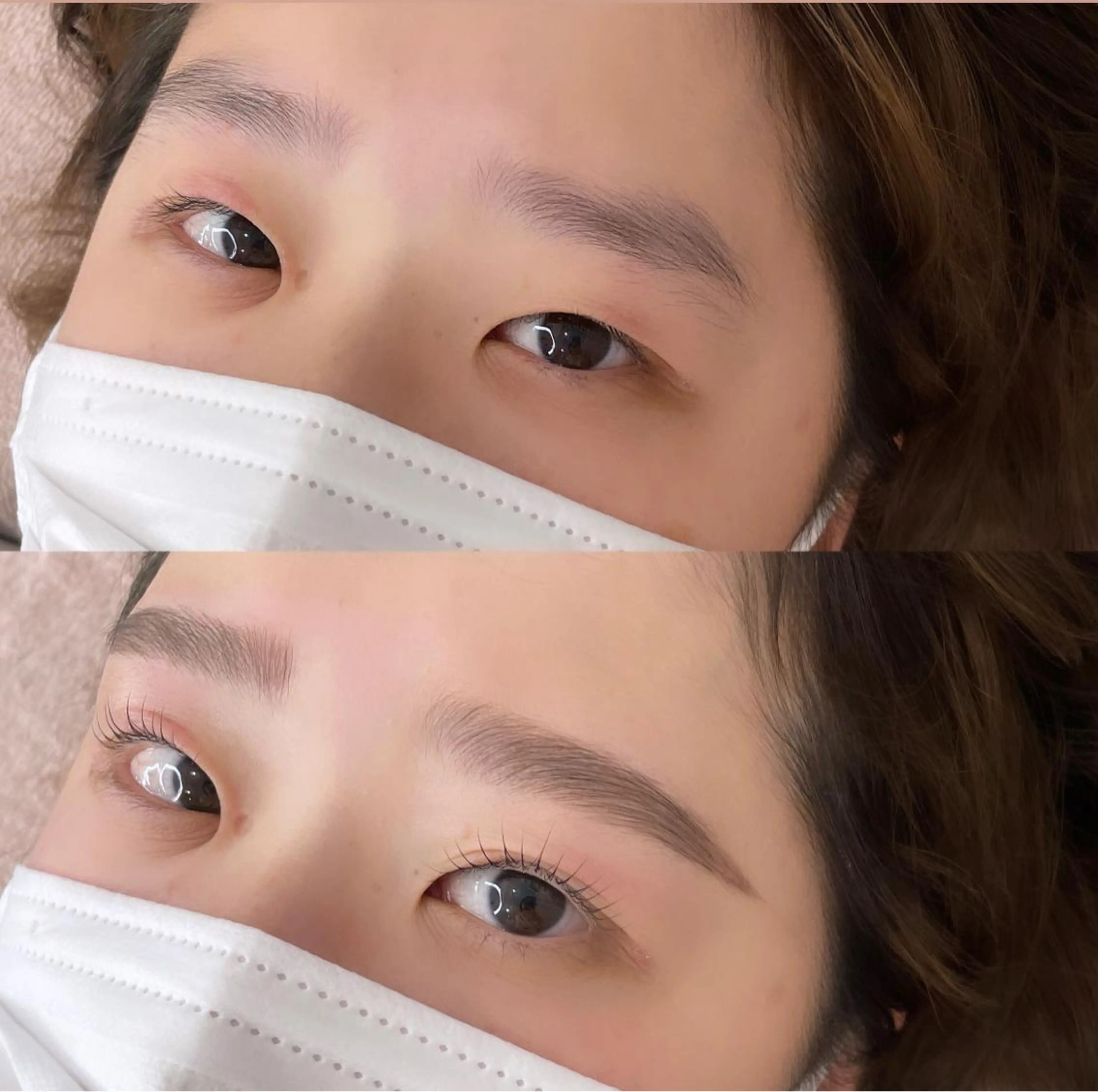 ‎𓊆パリジェンヌ×ハリウッドブロウ𓊇大人気のまつ毛と眉毛同時施術可能♡の写真