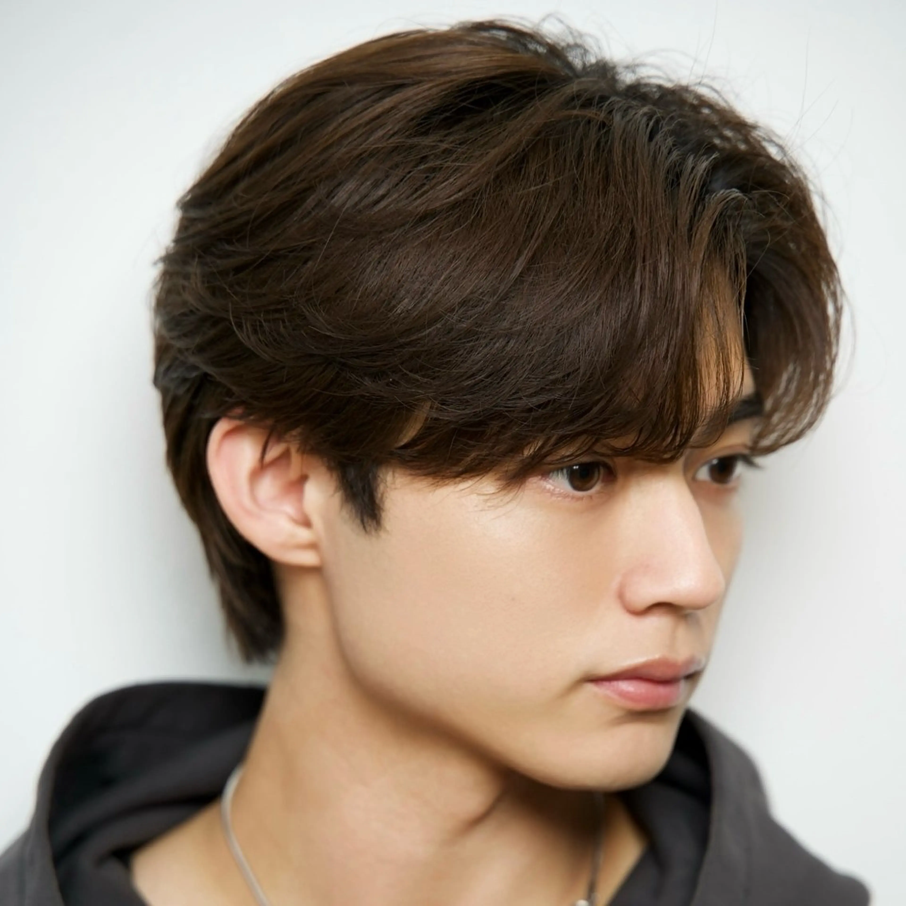 ミディアム パーマ メンズ 縮毛矯正 カット 縮毛矯正 クロスパーマ×曲がる 縮毛矯正🫧あゆみのヘアスタイル