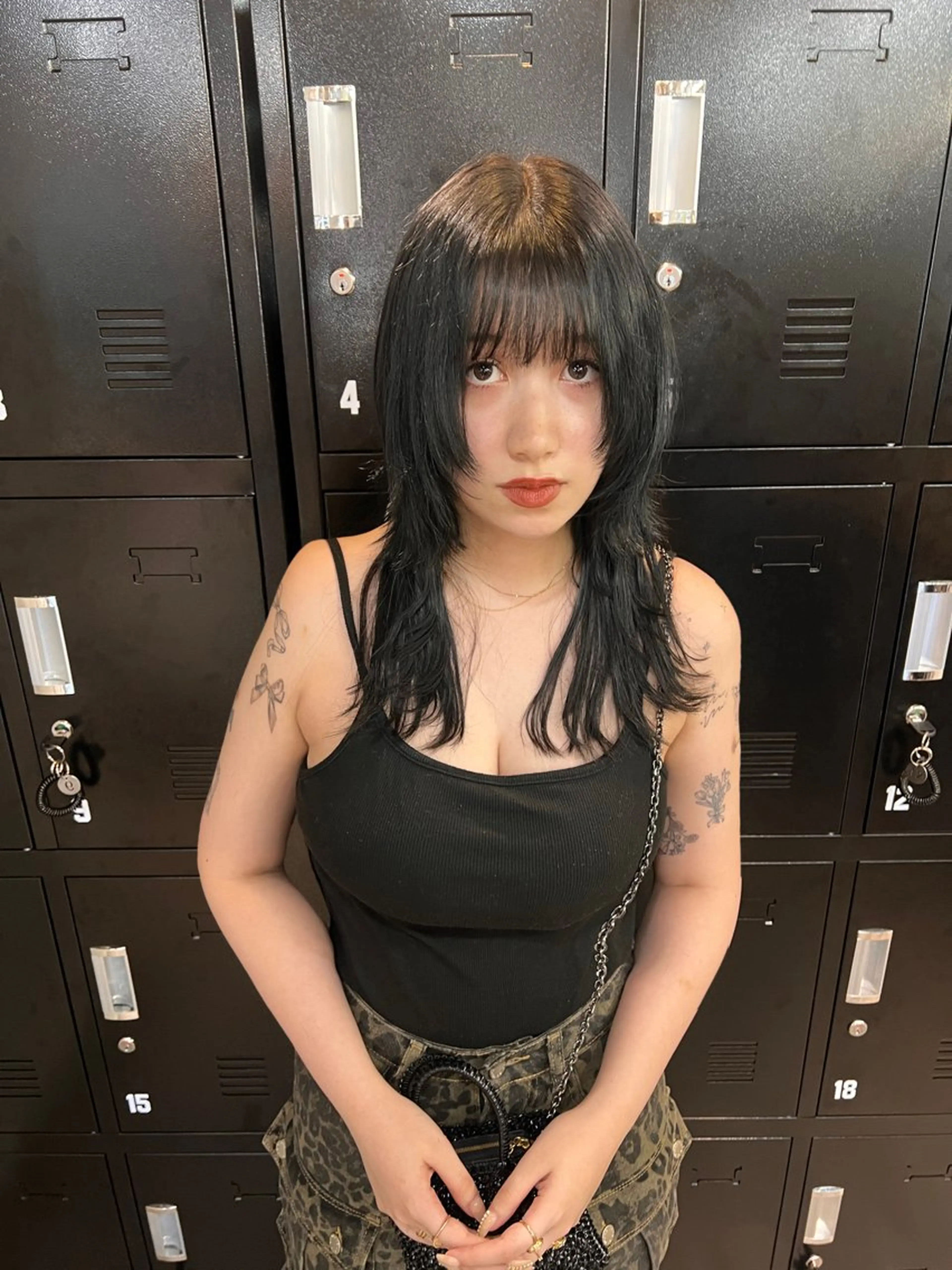 セミロング カラー ヘアアレンジ カット 🐺ウルフの神🐺 /カラー/けいすけのヘアスタイル