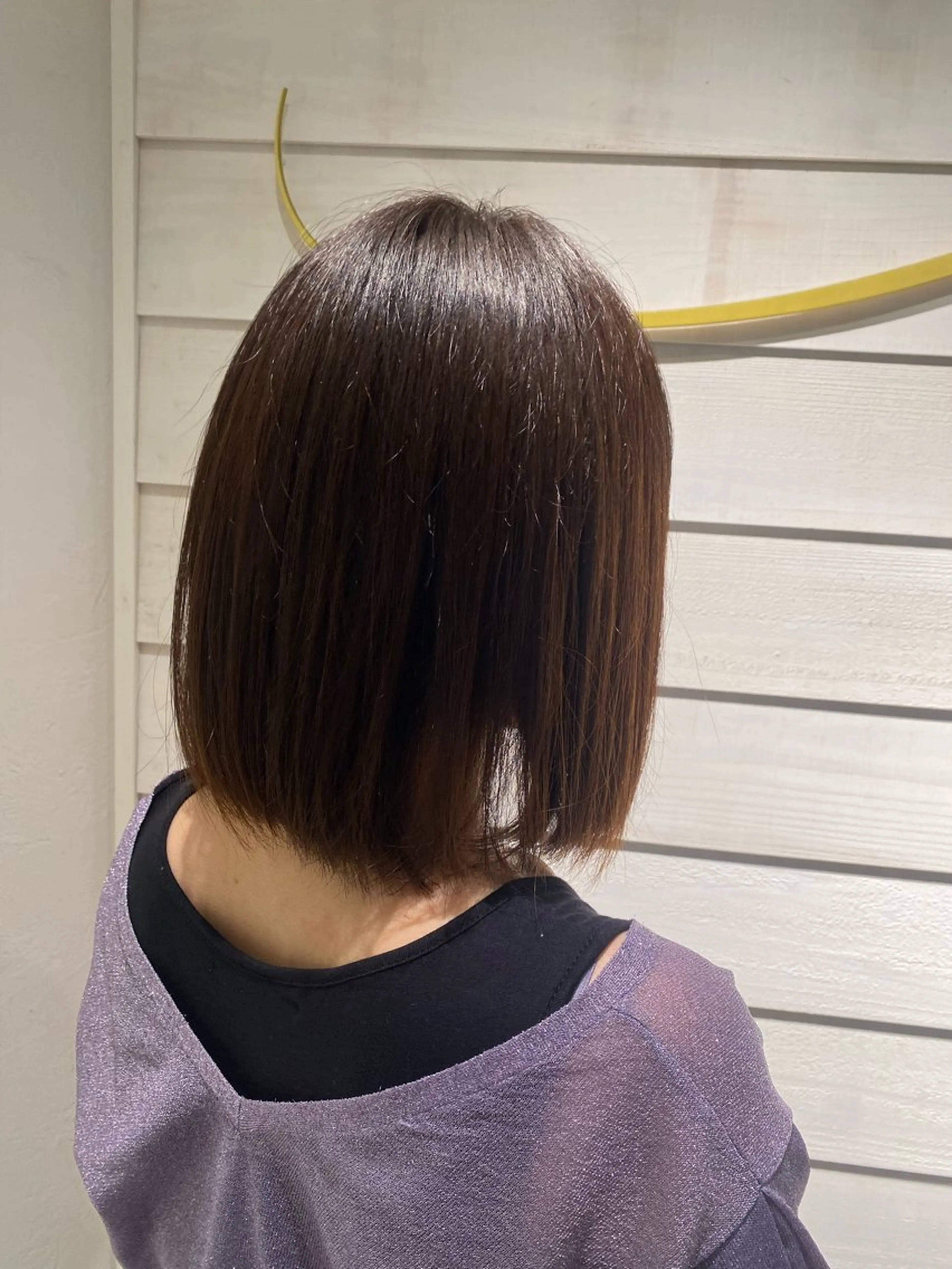 ミディアム 縮毛矯正 AsK豊中所属・AsK豊中 リヒトのヘアスタイル