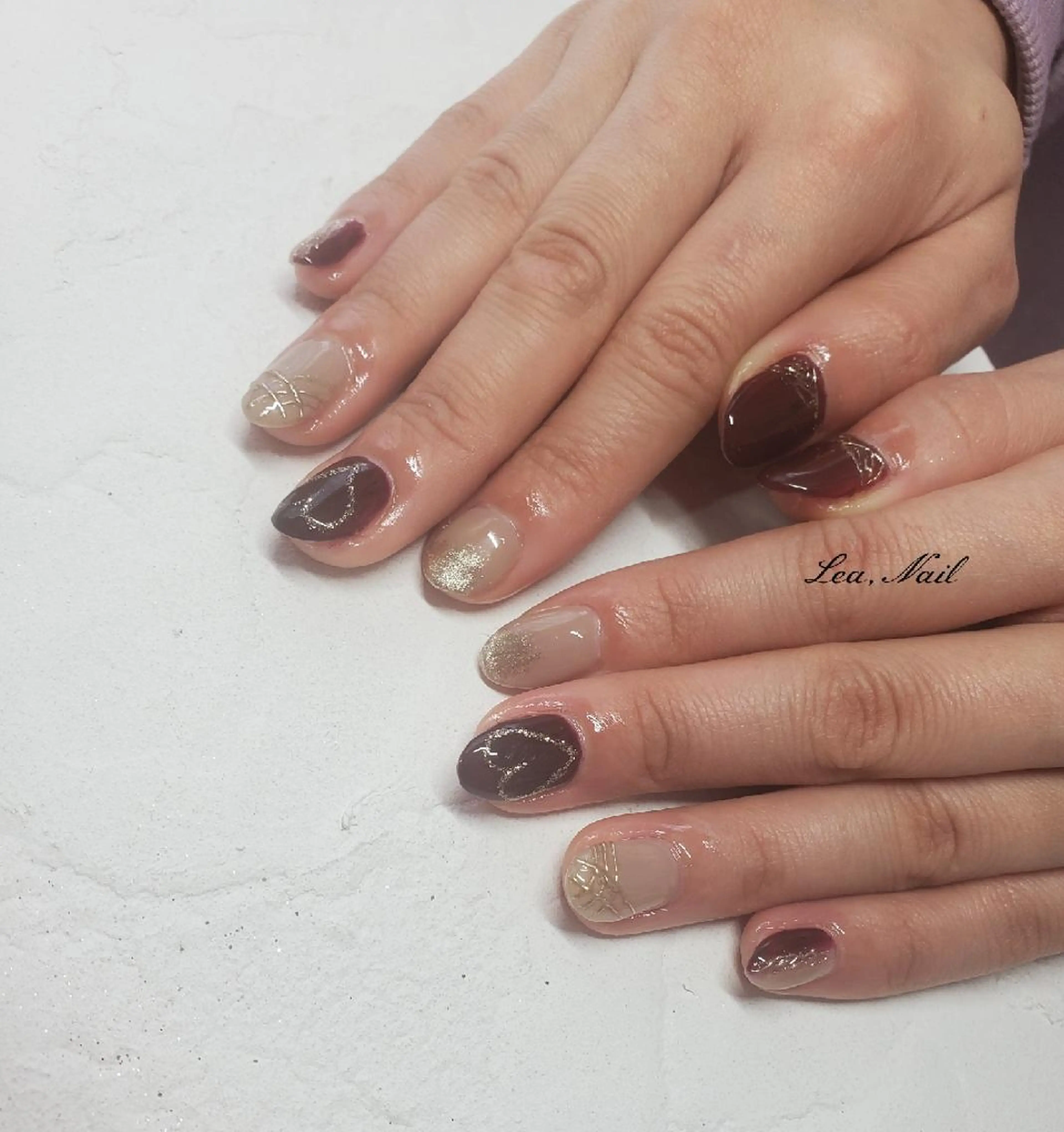 ネイル Lea,Nail所属・松橋 愛のネイルデザイン