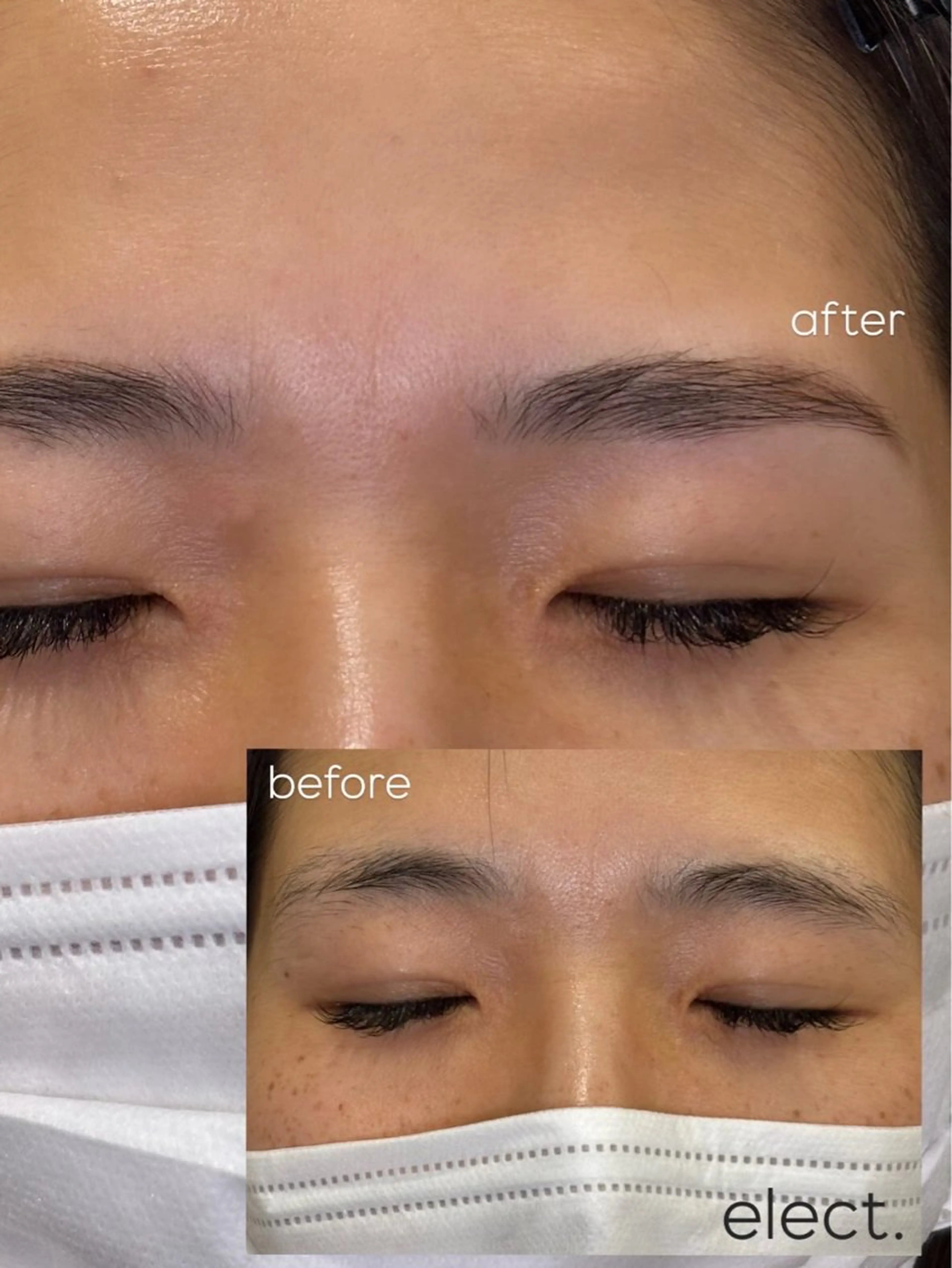 アイブロウ ワックス脱毛 Coco Bloom所属・elect. eyebrowの眉毛・アイブロウイメージ