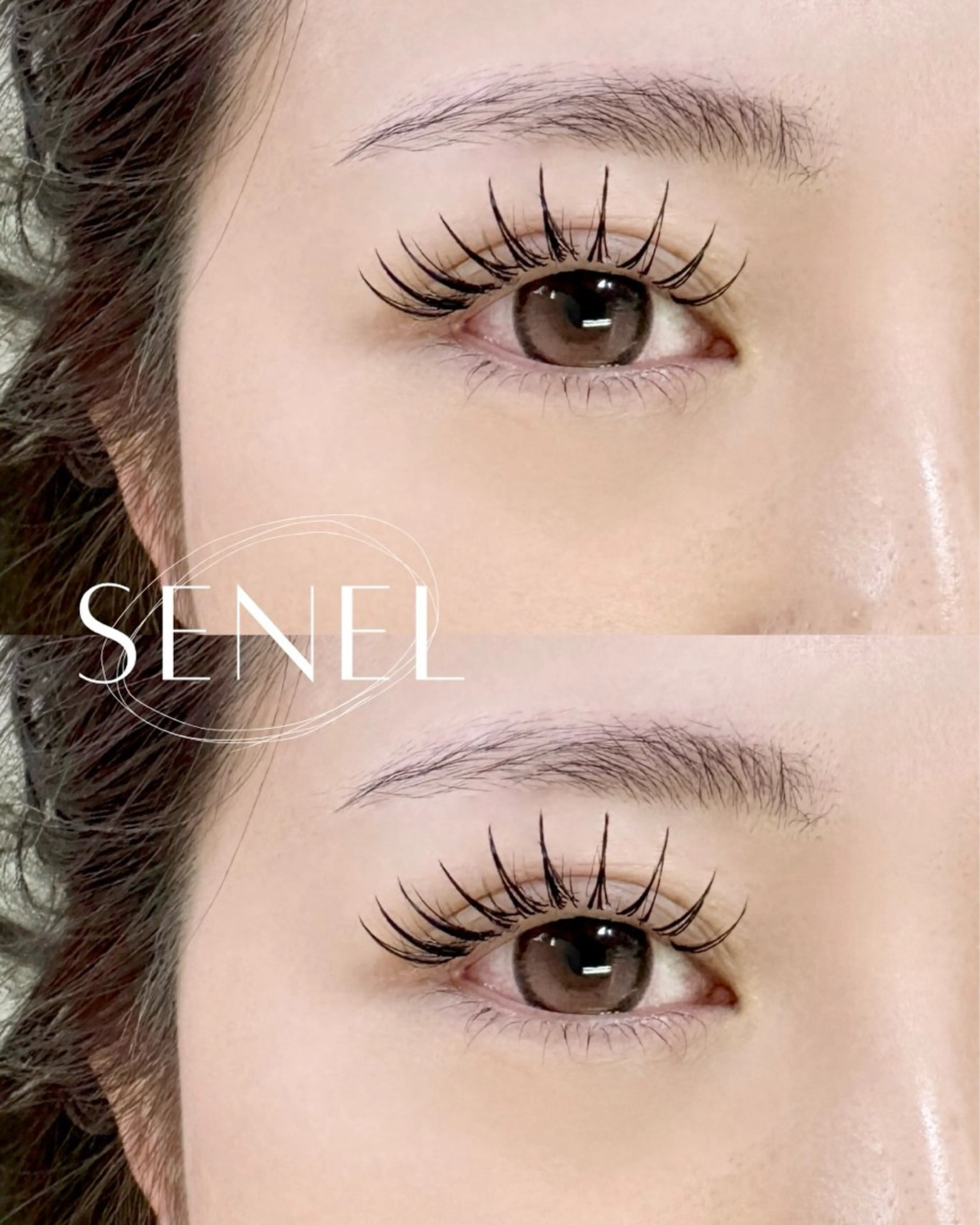 マツエク・マツパ SeneL modelのマツエク・マツパデザイン