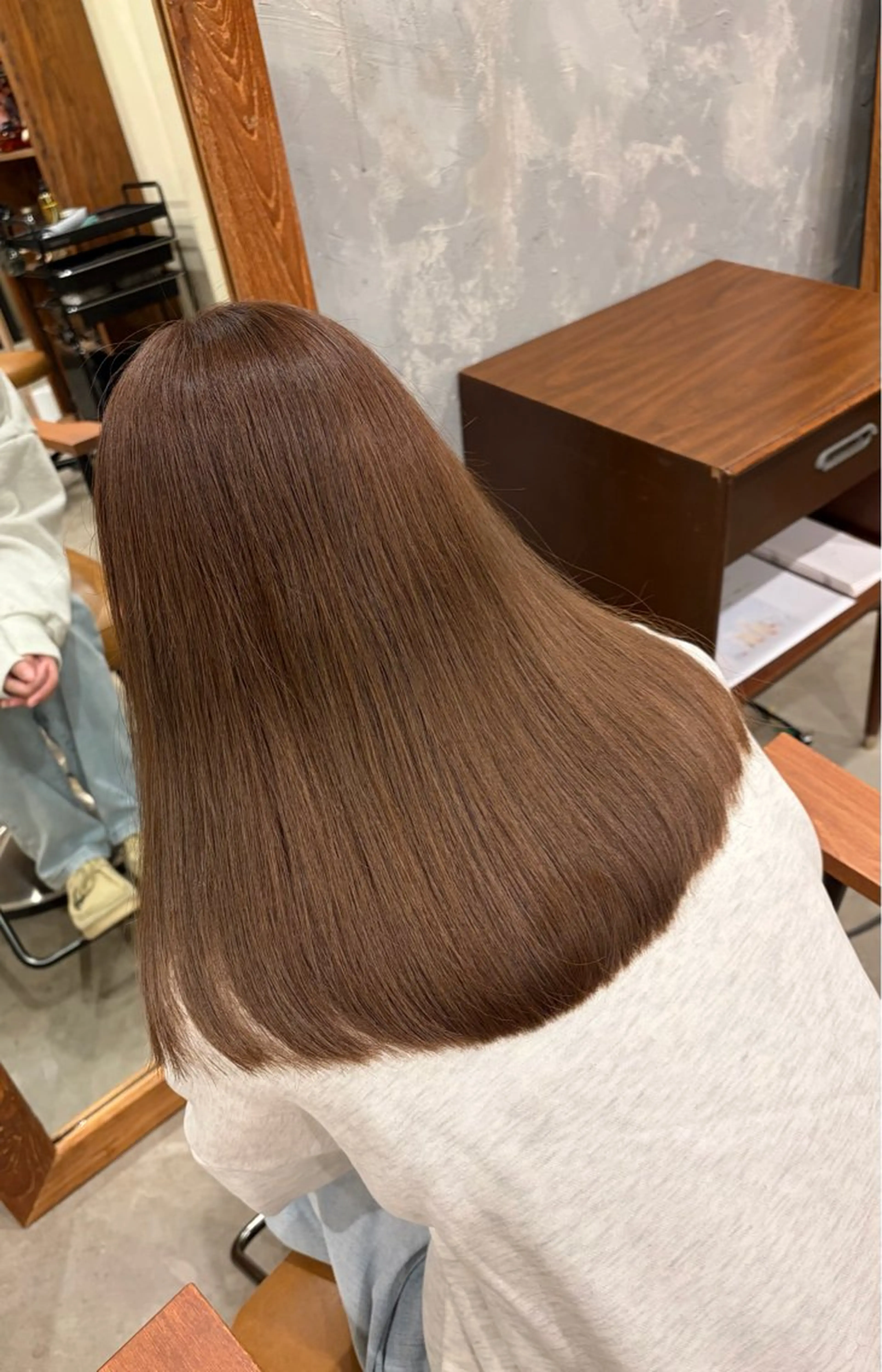 セミロング カラー ベージュカラー ヘアカラー BLUCK所属・優衣 /山形/ BLUCK hairのヘアスタイル