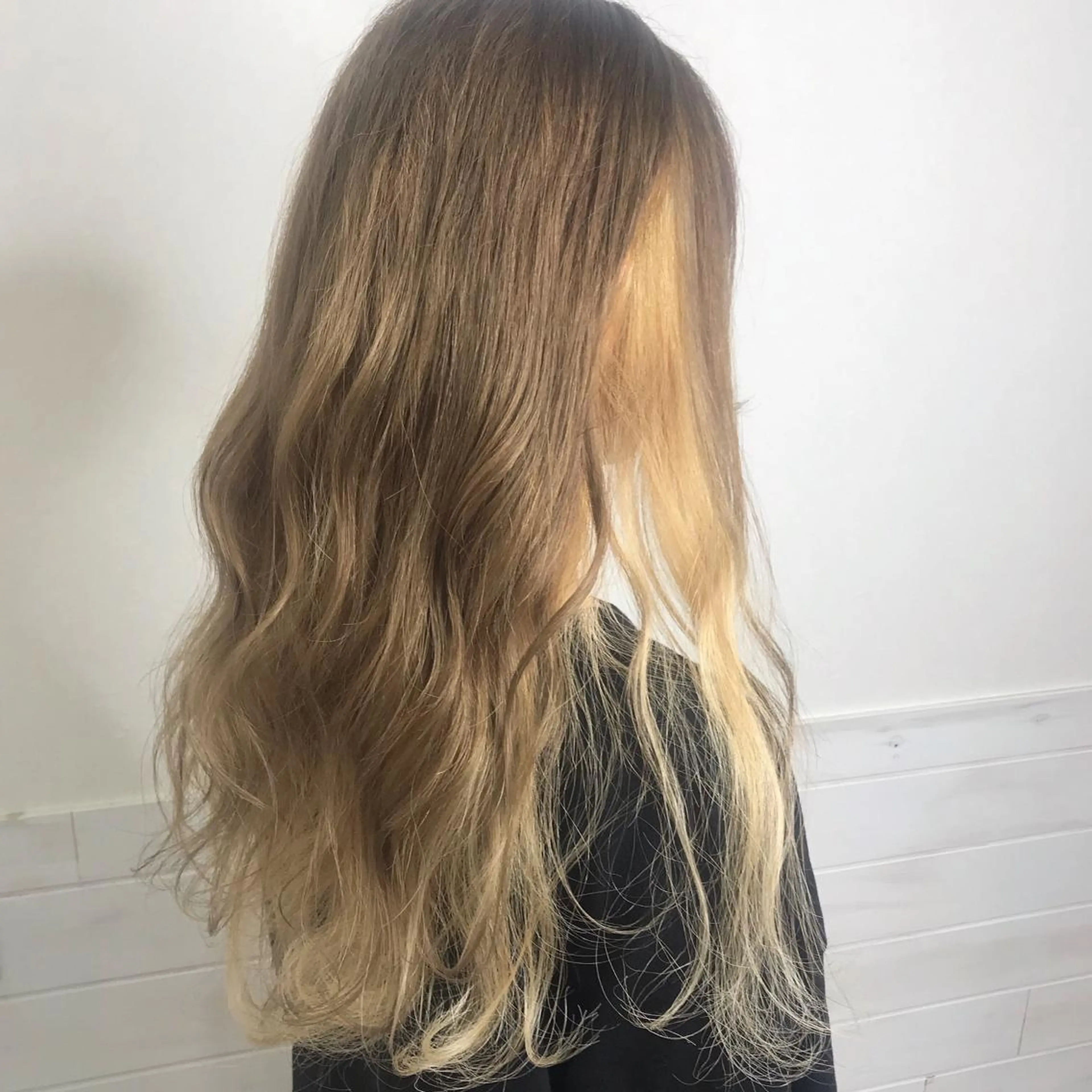 ロング カラー ヘアカラー 柴田 祐輔のヘアスタイル