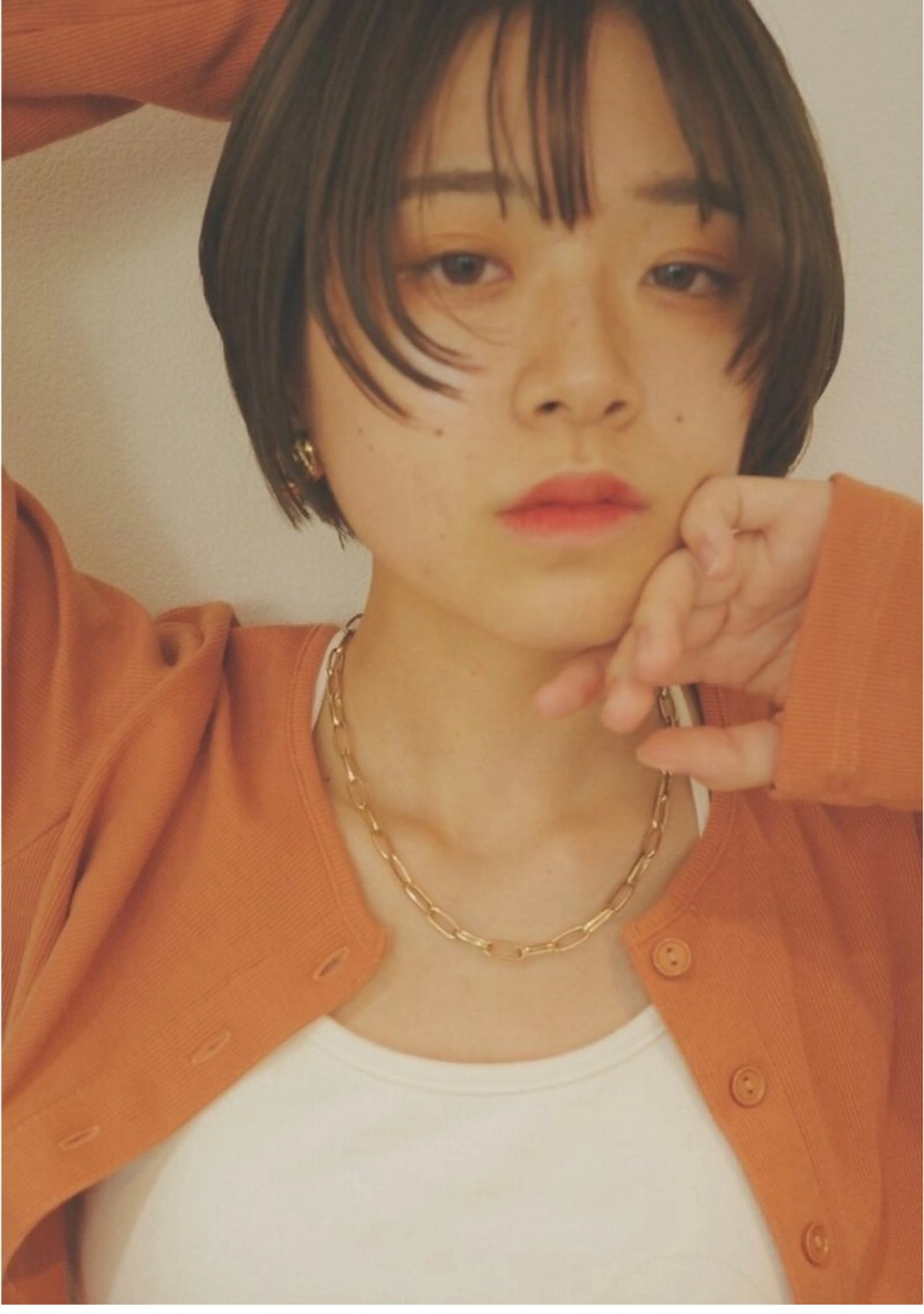 ショート ショートヘア 山浦司颯‪/ カラー/レイヤーのヘアスタイル