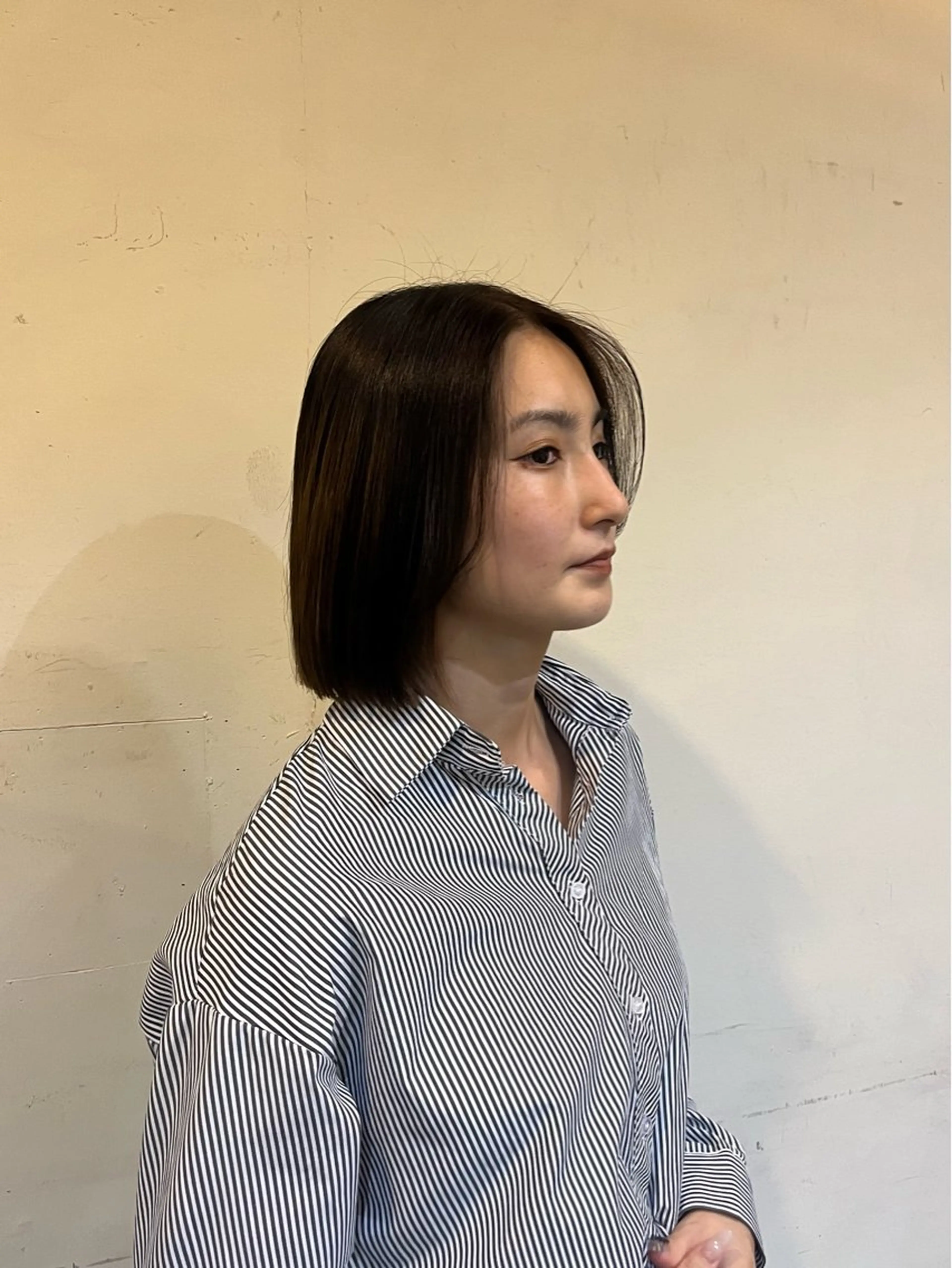 ショート ボブ 松原 樹里のヘアスタイル