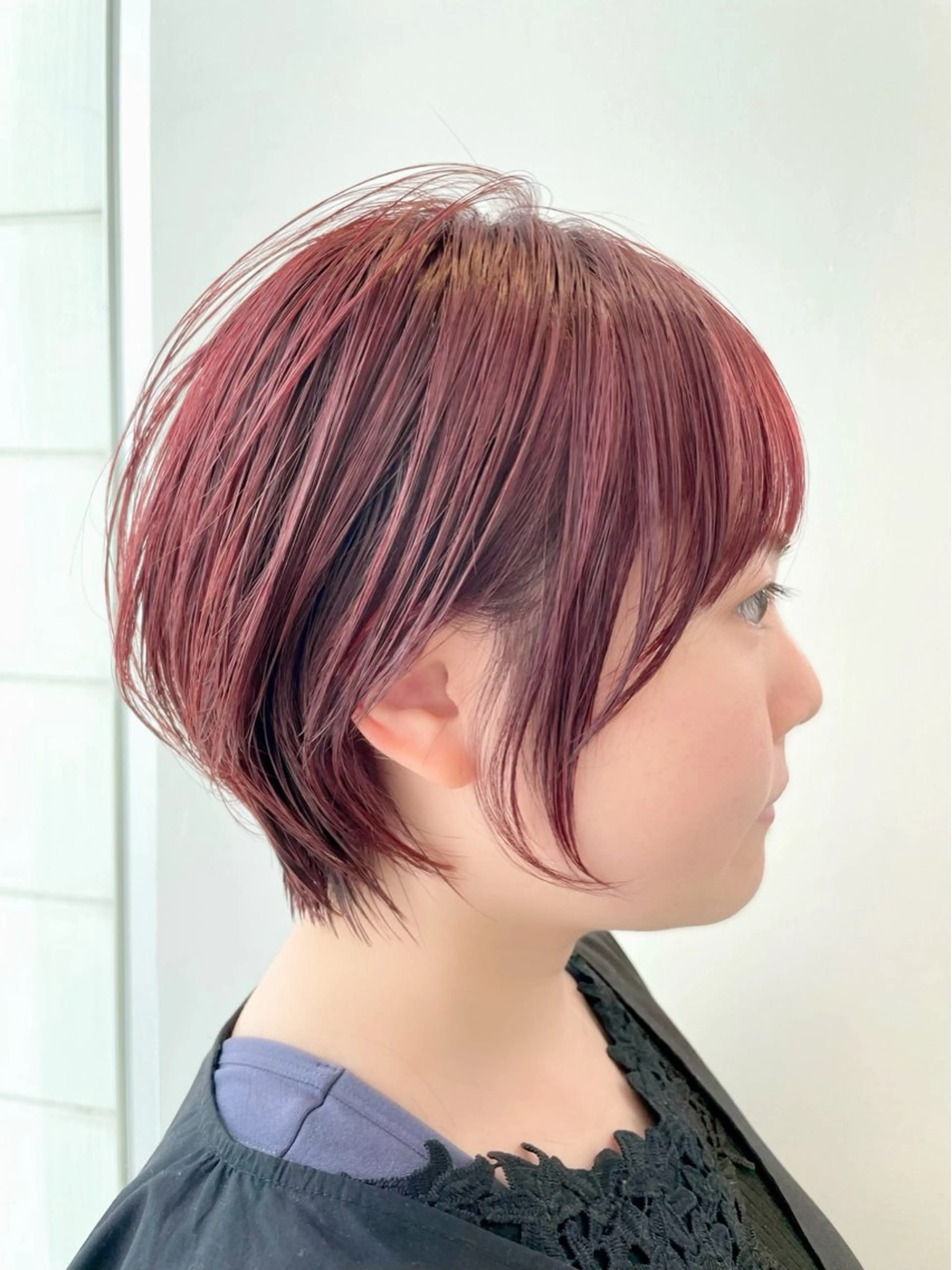 ショート カラー 笠原 健人のヘアスタイル