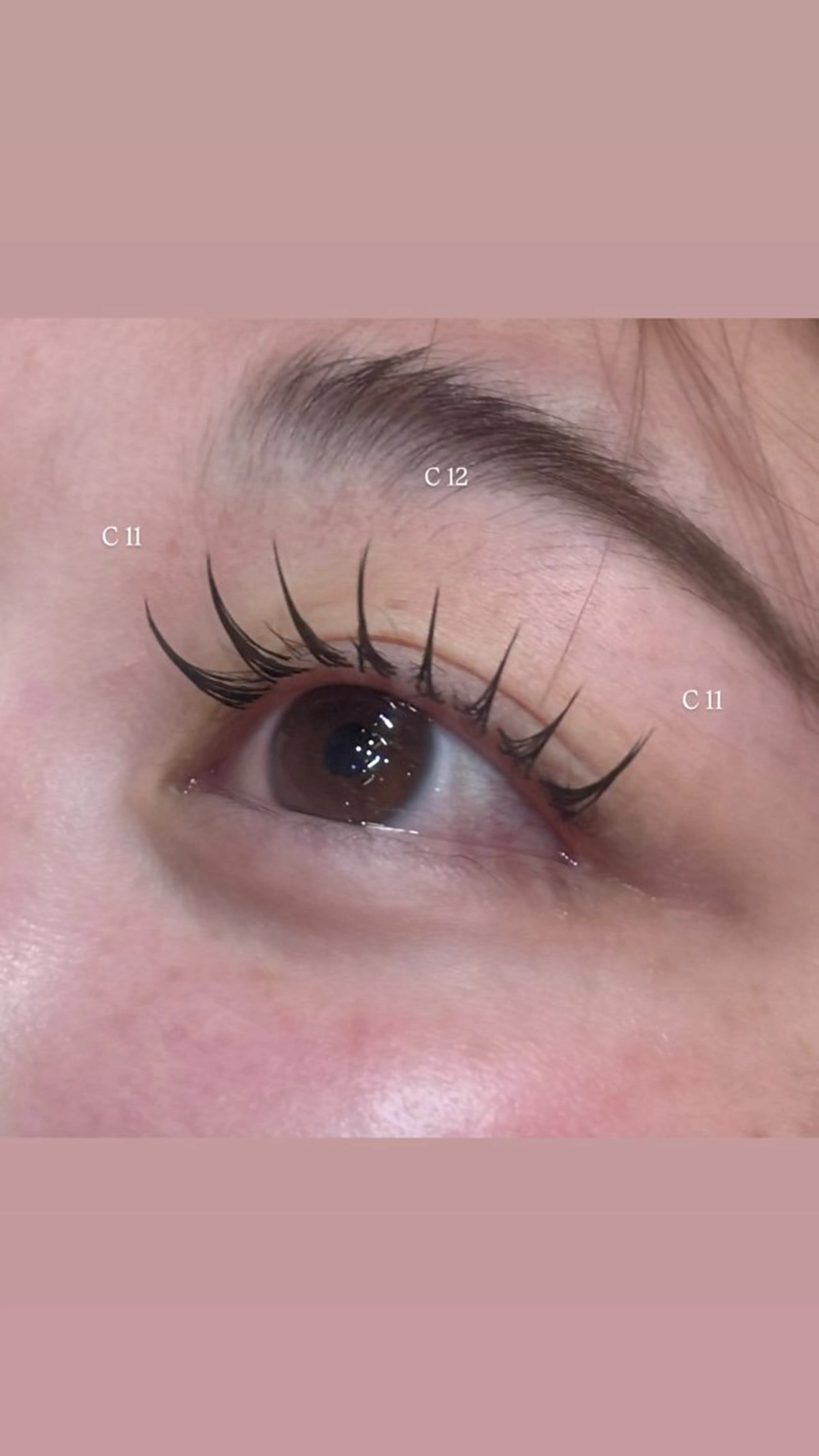 マツエク・マツパ 若狭 凜のマツエク・マツパデザイン