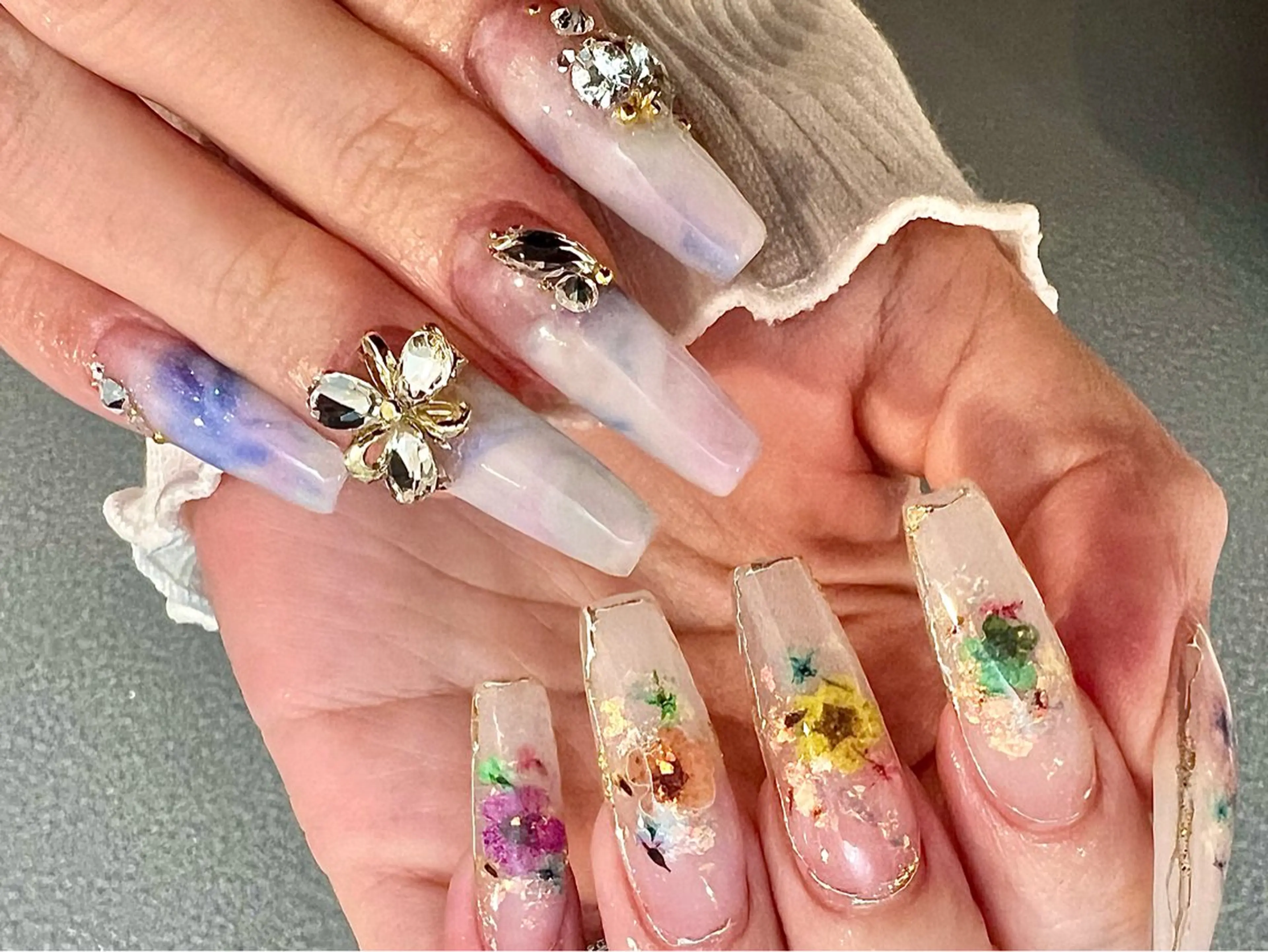 【期間限定ミニモ限定価格!】スカルプ10本アートコース☆の写真