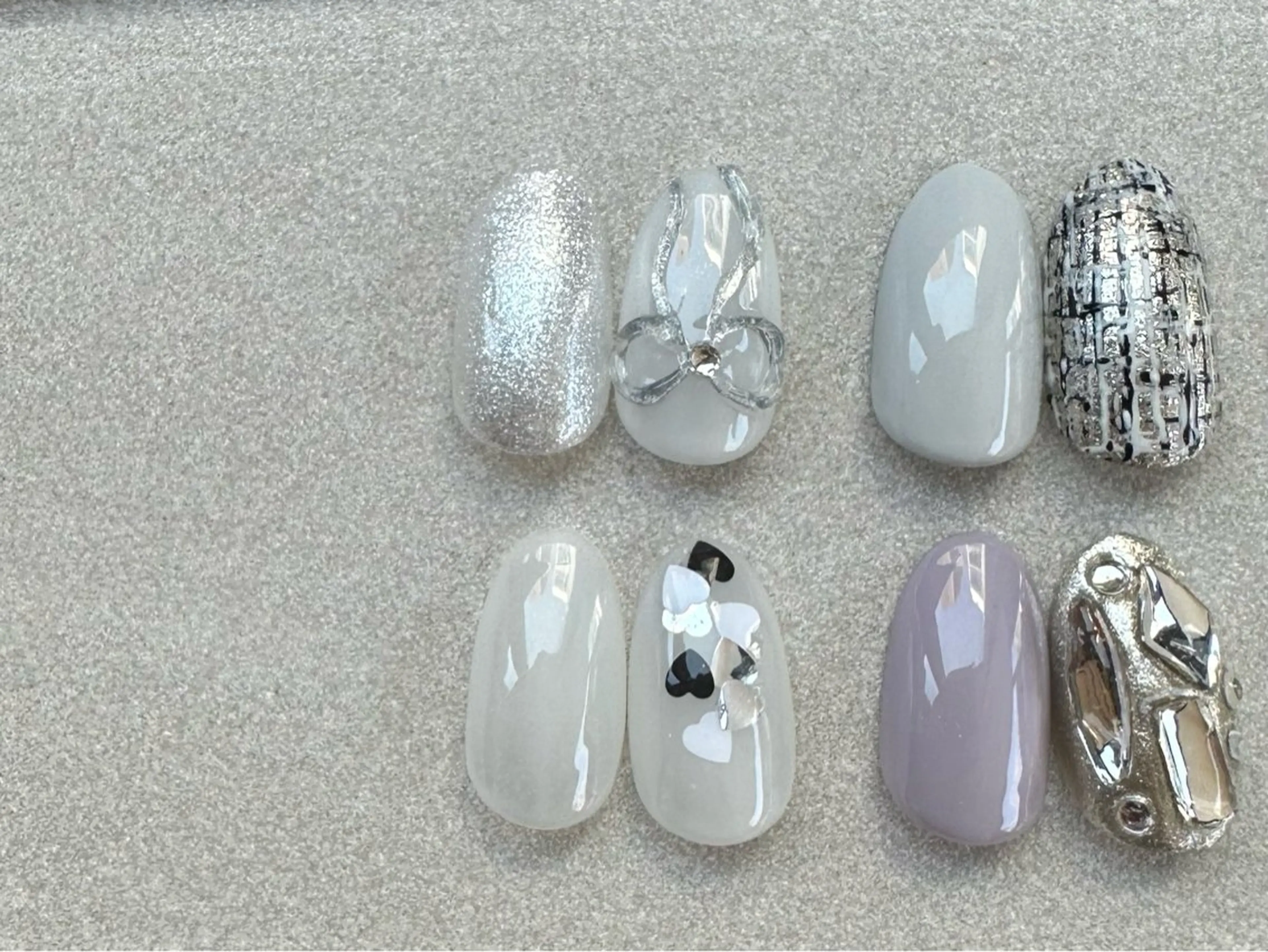 ネイル アートネイル 持ち込み ワンカラーネイル ハンドネイル etorca nailのネイルデザイン