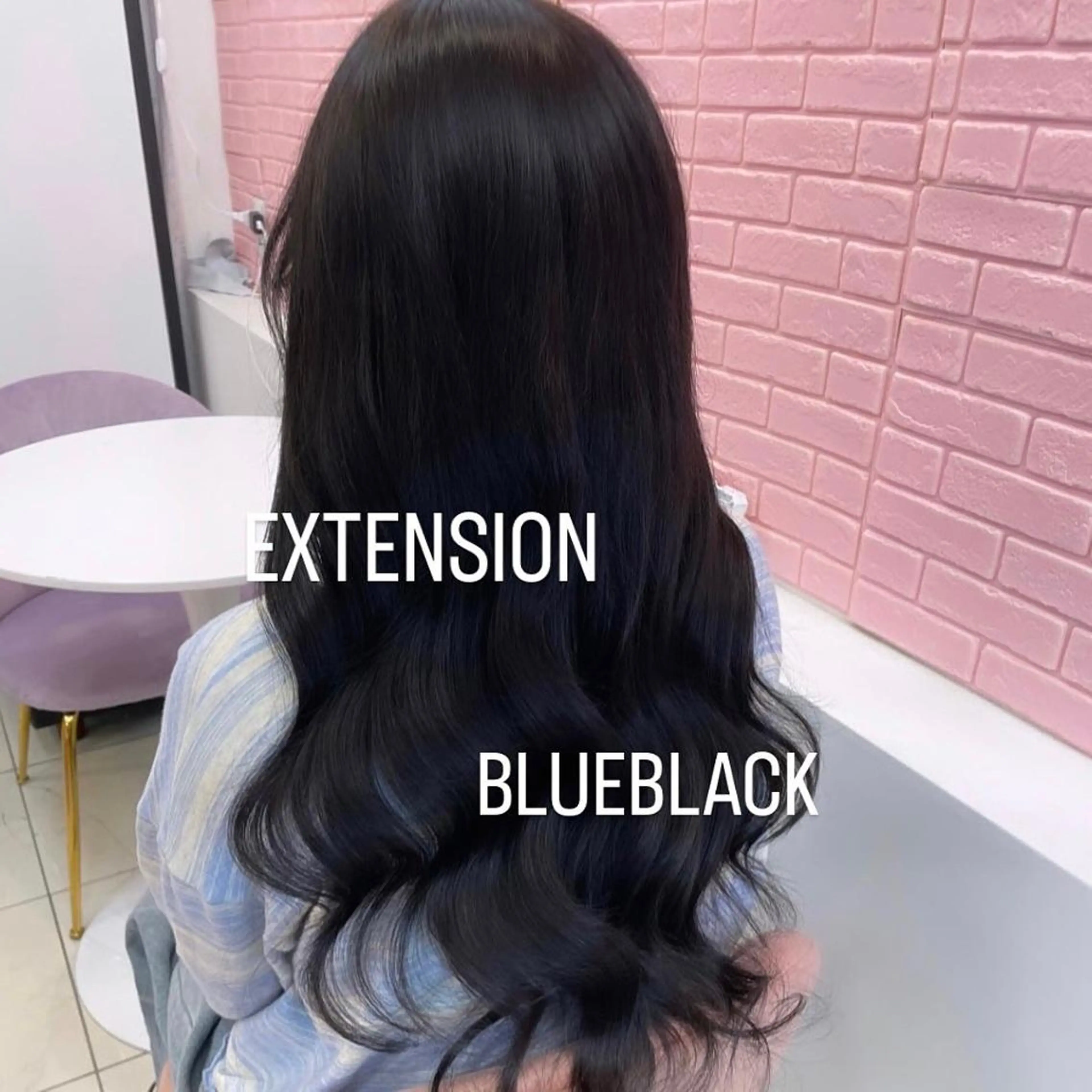 ロング カラー ヘアカラー エクステ エクステ🩵ブリーチ 韓国ヘア🩵KAEのヘアスタイル