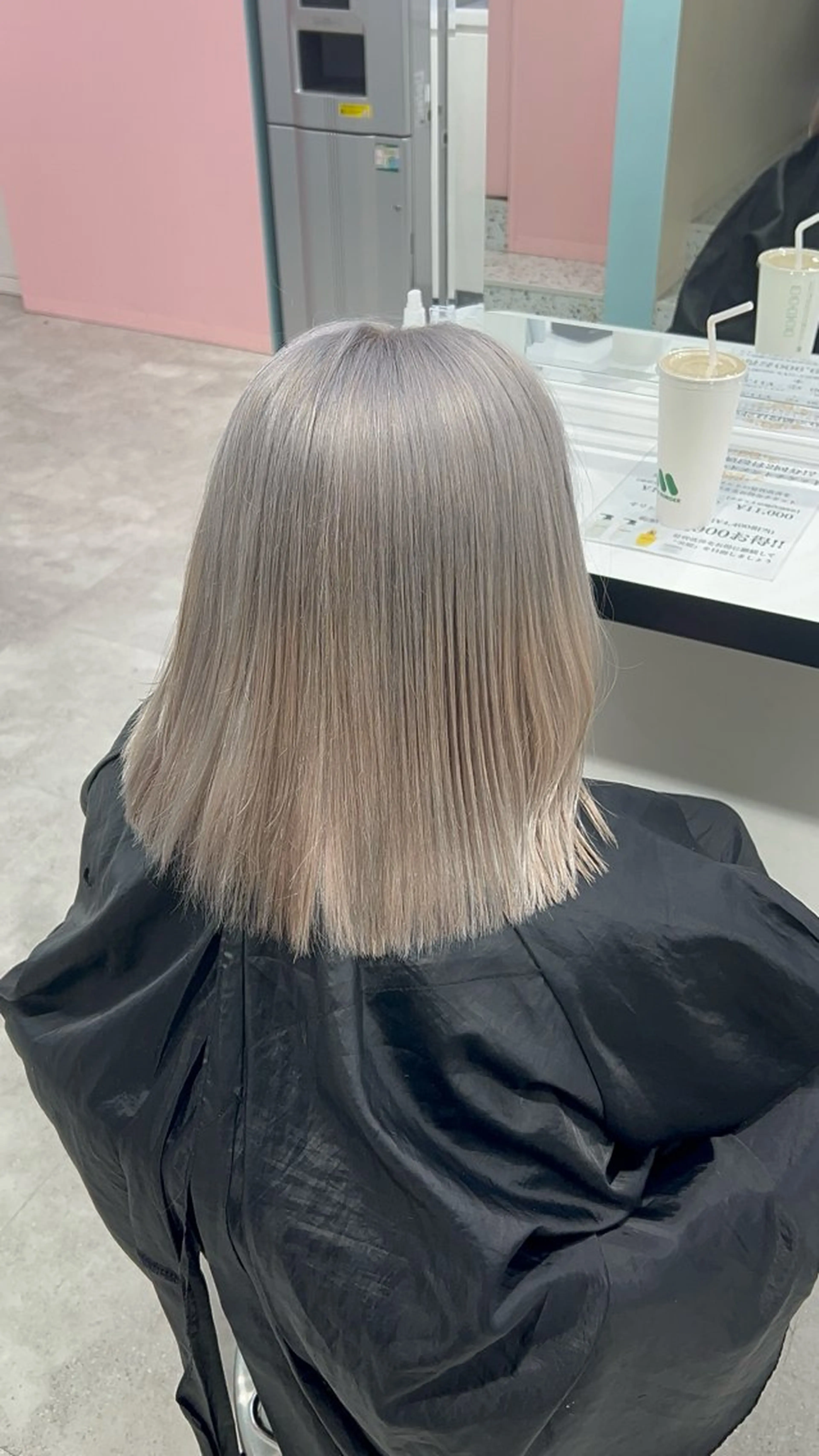 ロング カラー ヘアカラー エフェクトブリーチ／ レイヤーカット／翔のヘアスタイル