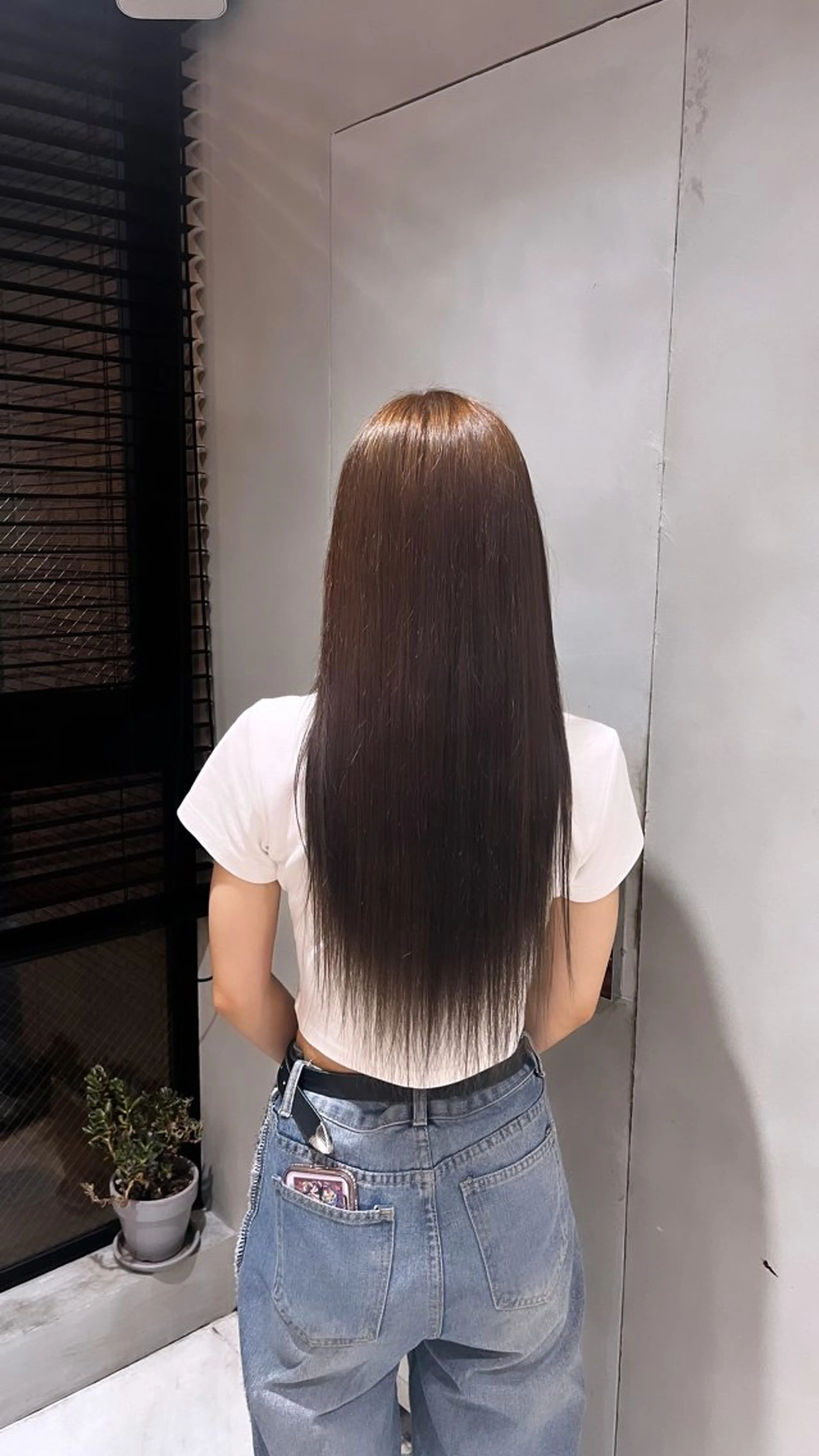 ロング カラー ヘアアレンジ ヘアカラー トリートメント ボブカット/ えのもとりきのヘアスタイル