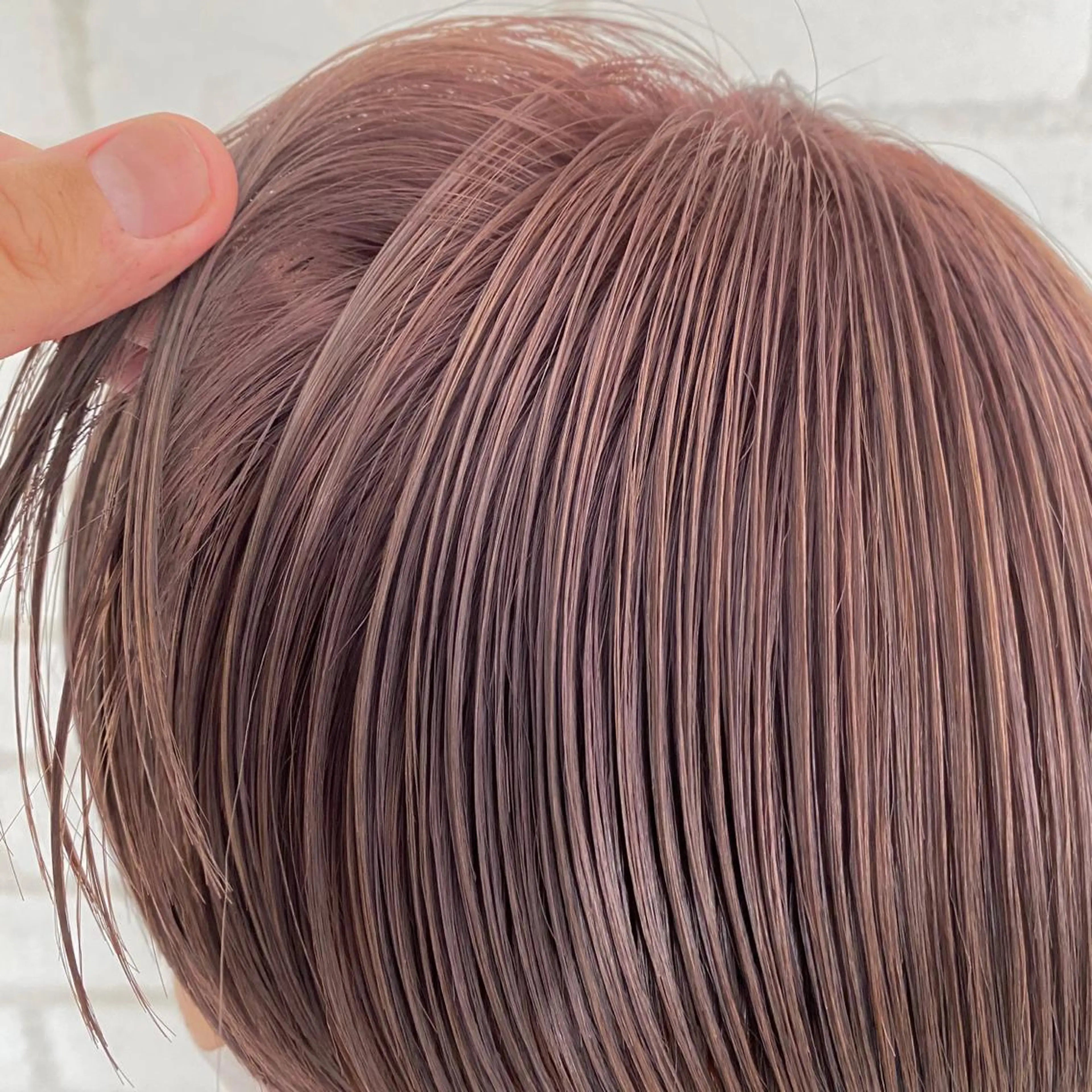 ショート カラー 透明感カラー ラベンダーカラー 艶レイヤー/艶髪矯正 /ケラトリ/石井のヘアスタイル