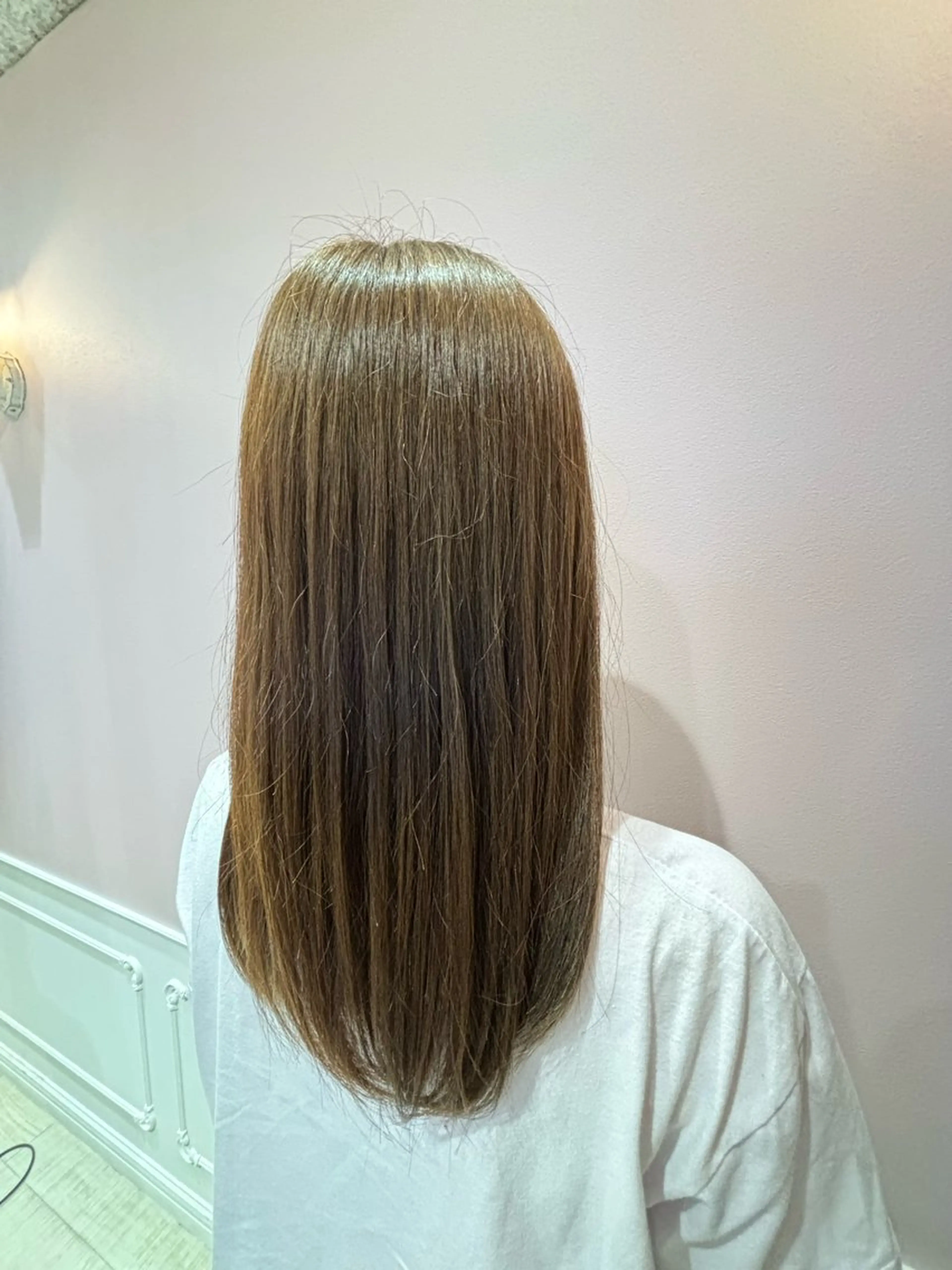 セミロング トリートメント 🫧Ayumu🫧 透明感カラー/春日のヘアスタイル