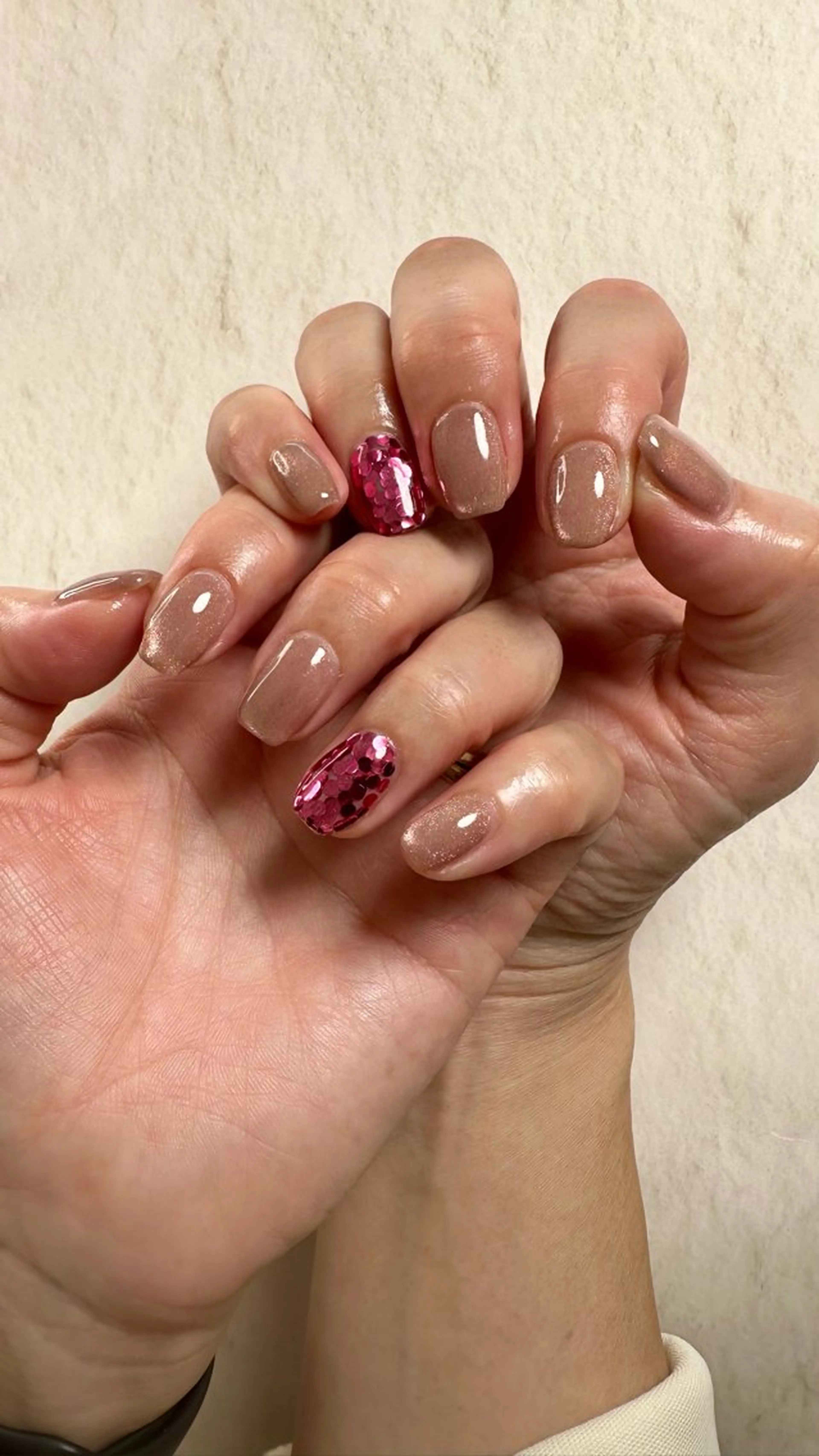 ネイル マグネットネイル ニュアンスネイル ハンドネイル ハンドケア Atelier Ariのネイルデザイン