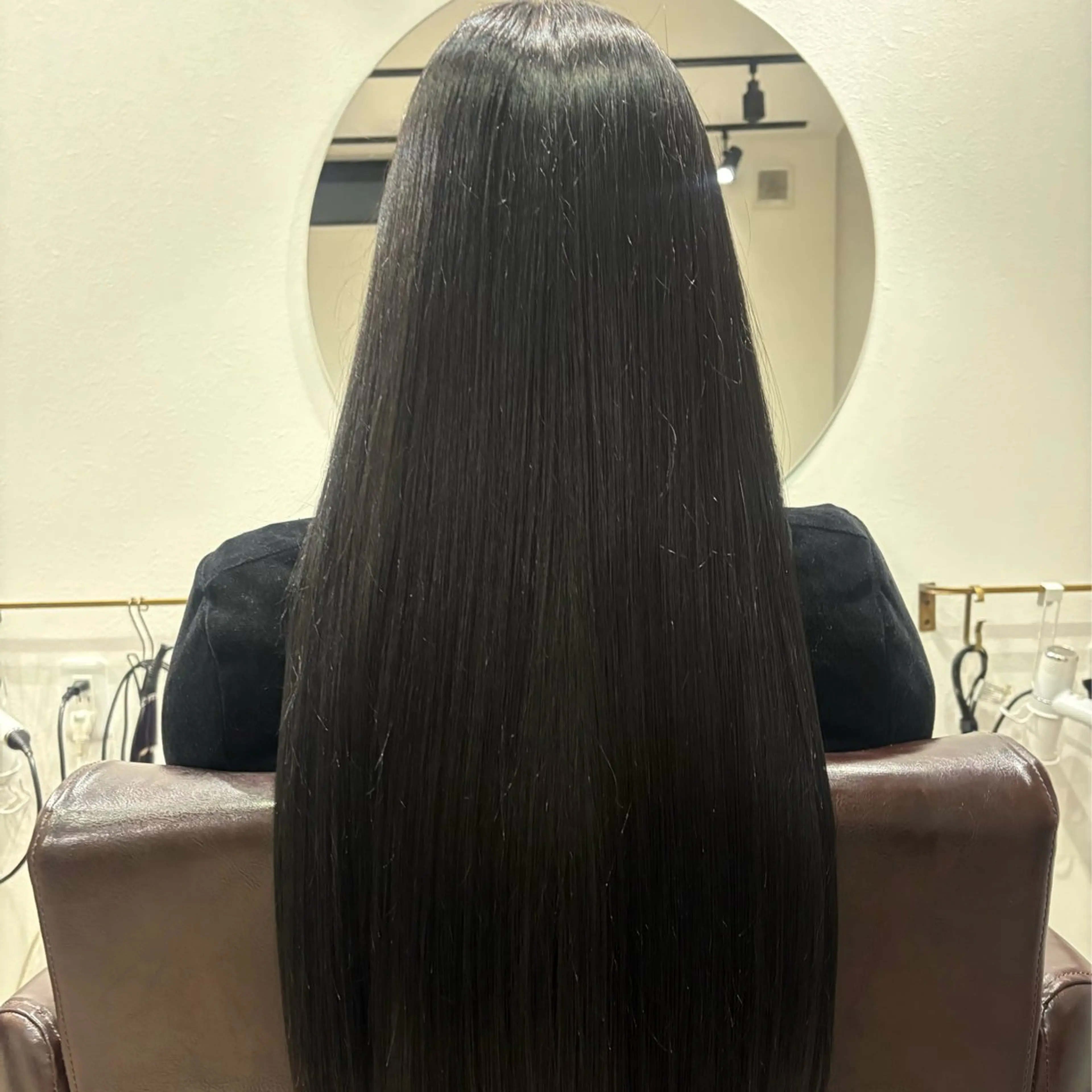 ロング カラー 透明感カラー Ouchi Ayumiのヘアスタイル