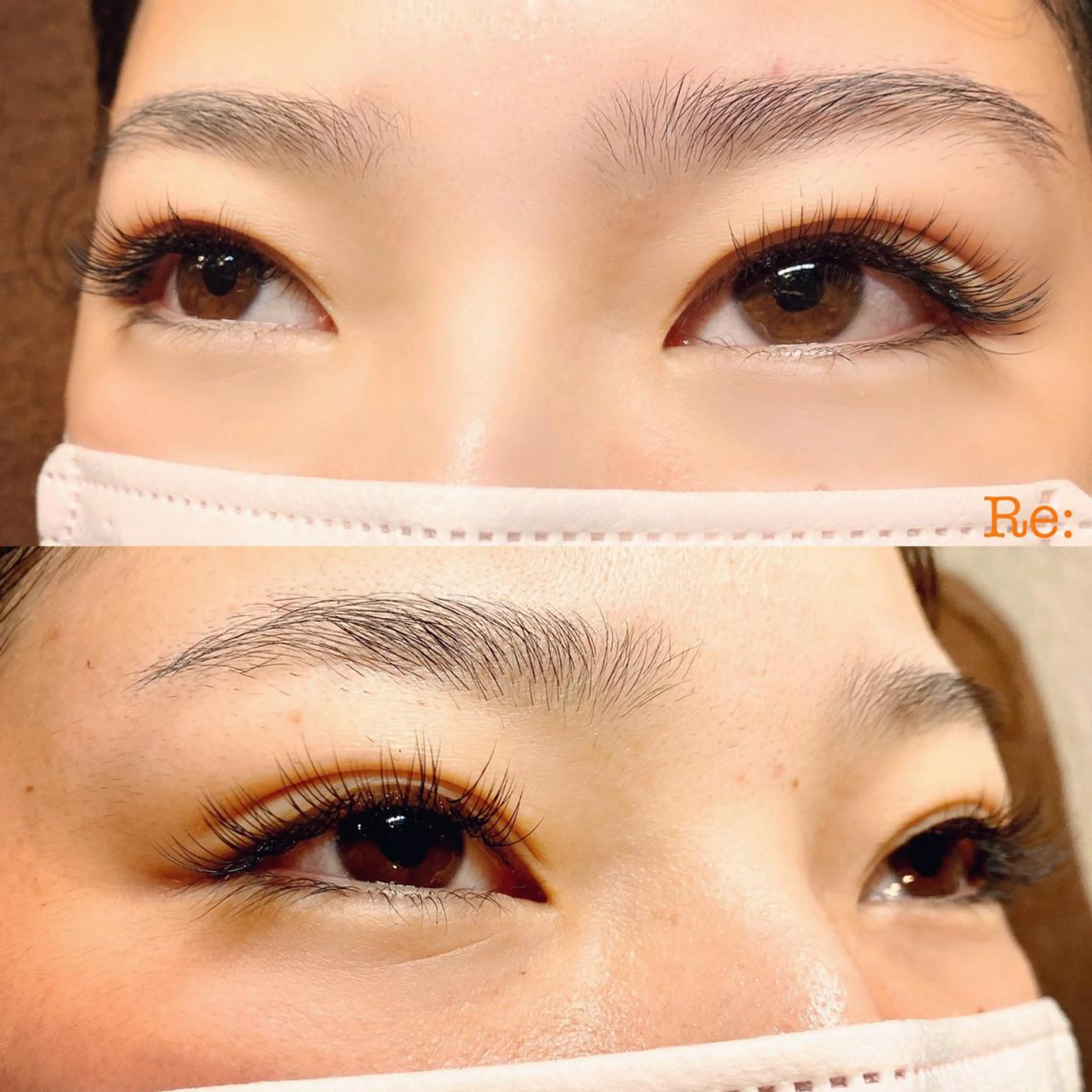 マツエク・マツパ キュート Dカール フラットラッシュ セーブル セクシー Lash Re：のマツエク・マツパデザイン