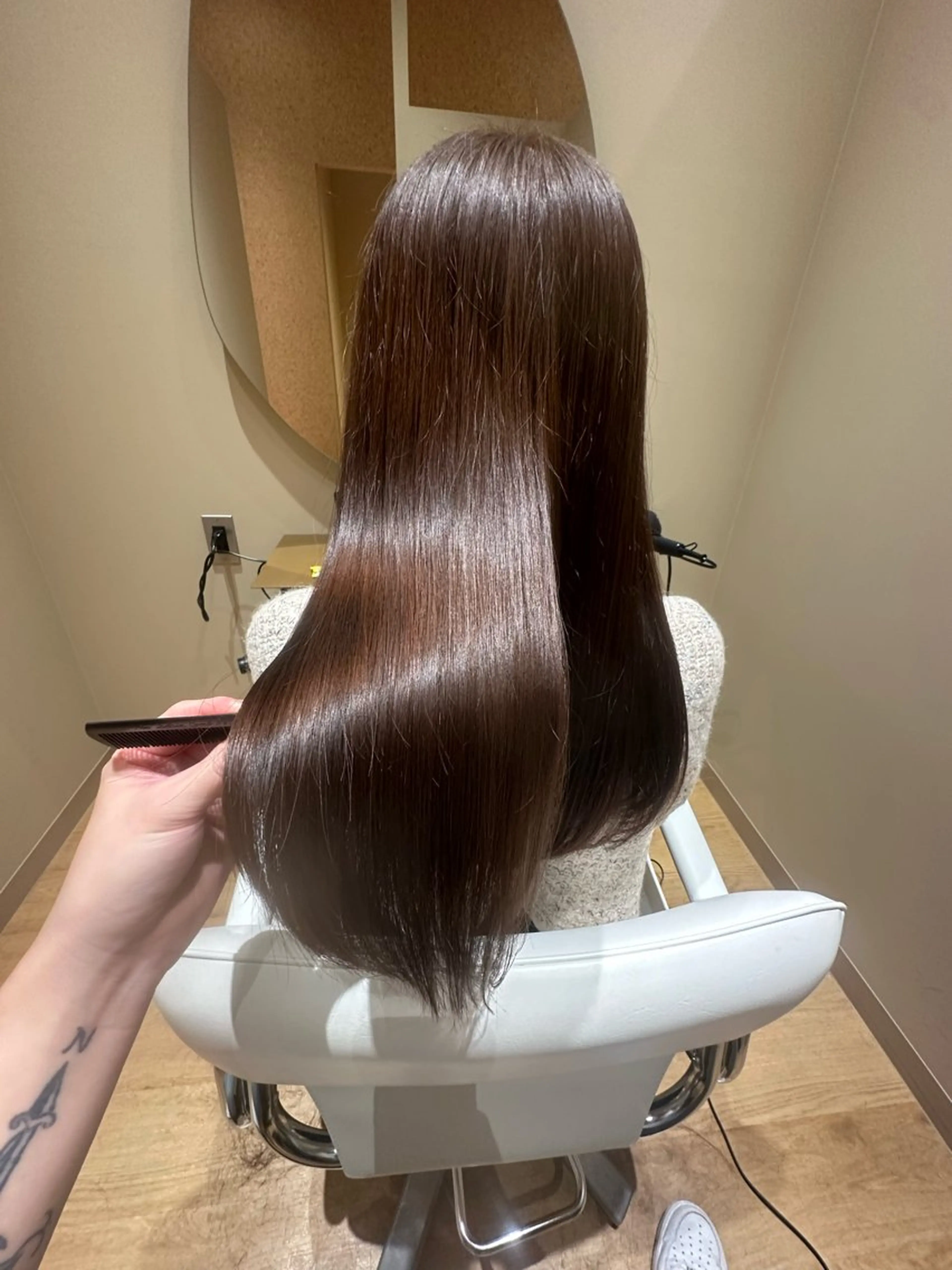 【癖が気になる方】艶髪縮毛矯正✨の写真