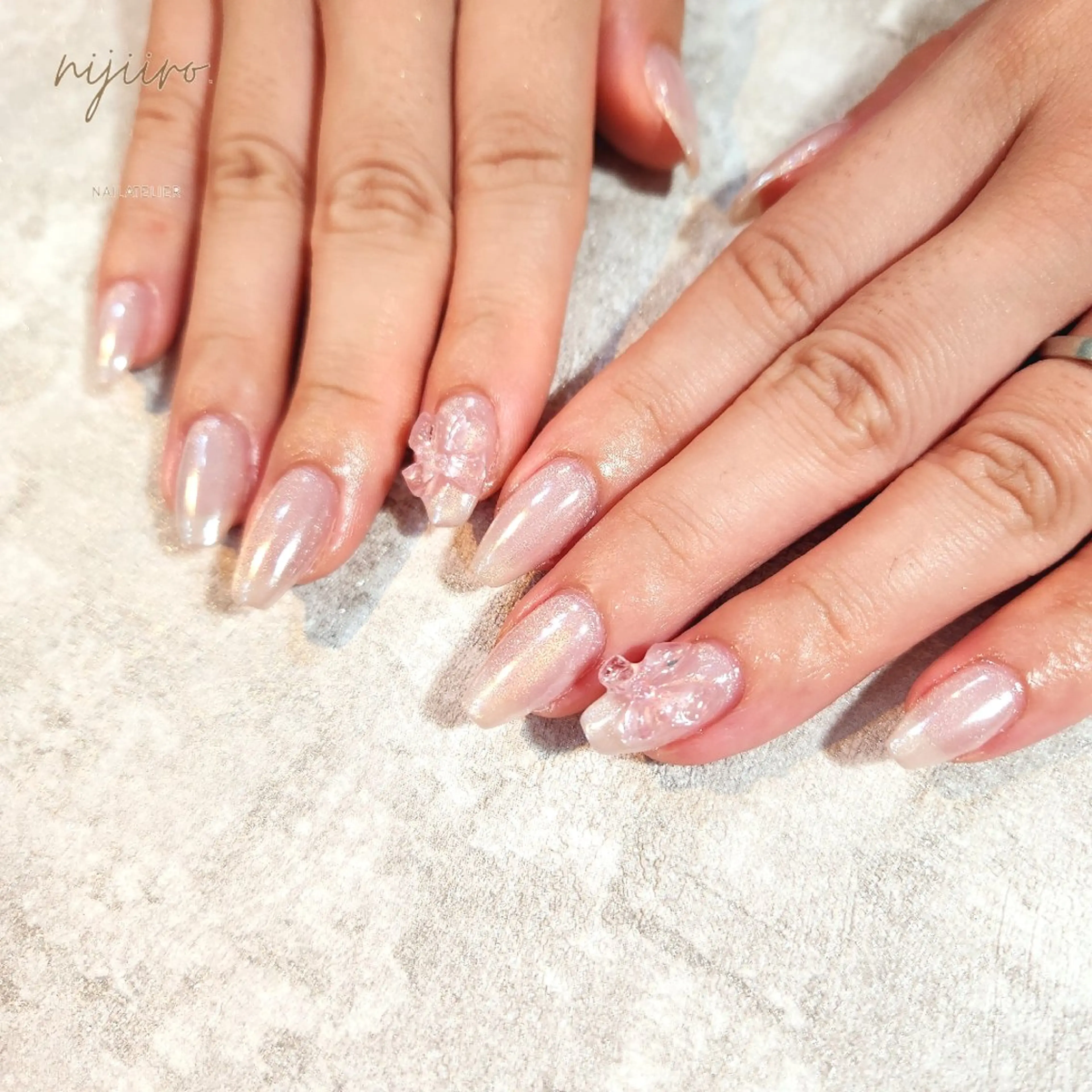 ネイル ハンドネイル nailatelier nijiiro.所属・nijiiro🌈 サトウのネイルデザイン
