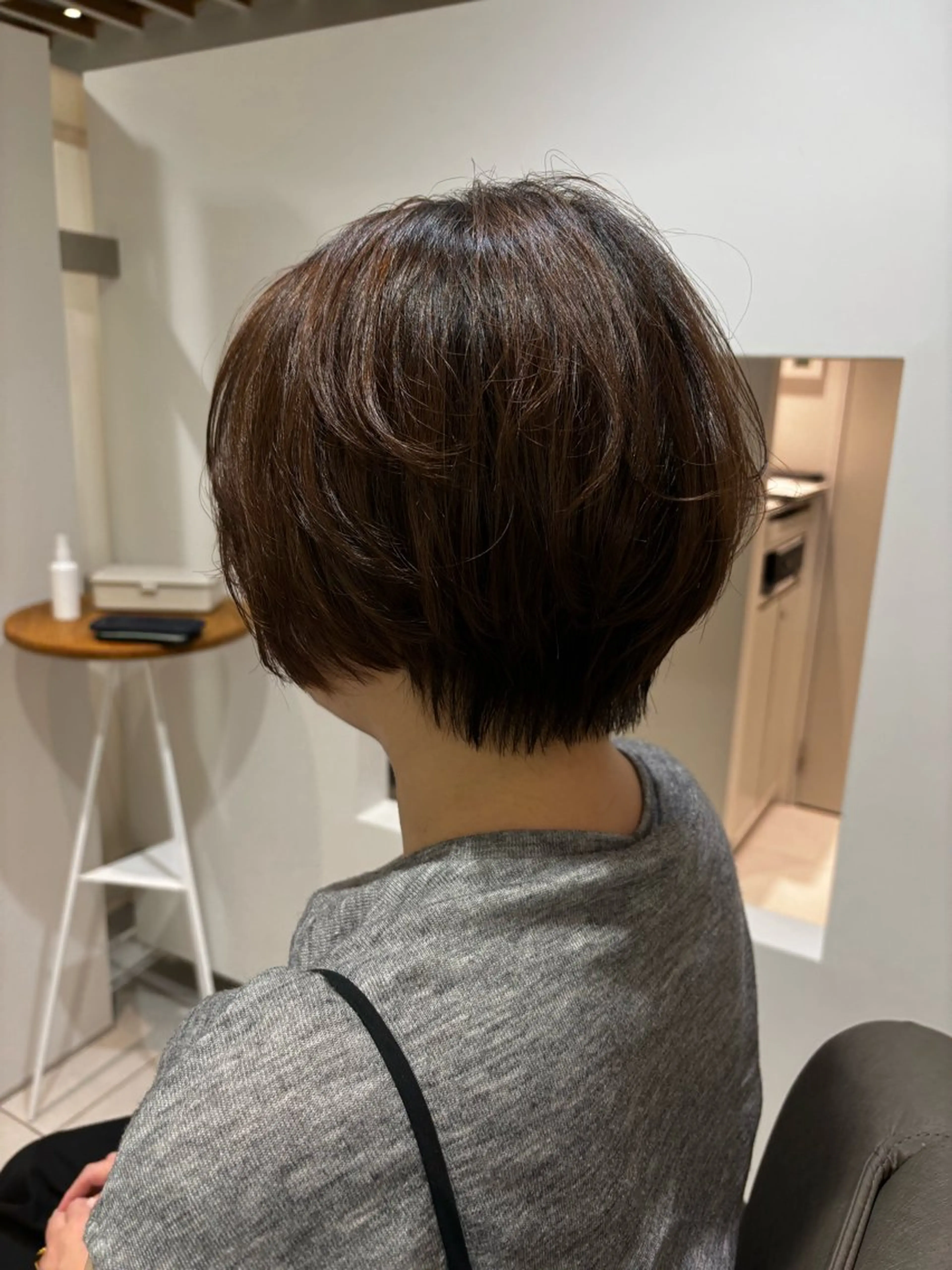 ショート カット トリートメント 白土 さくらのヘアスタイル