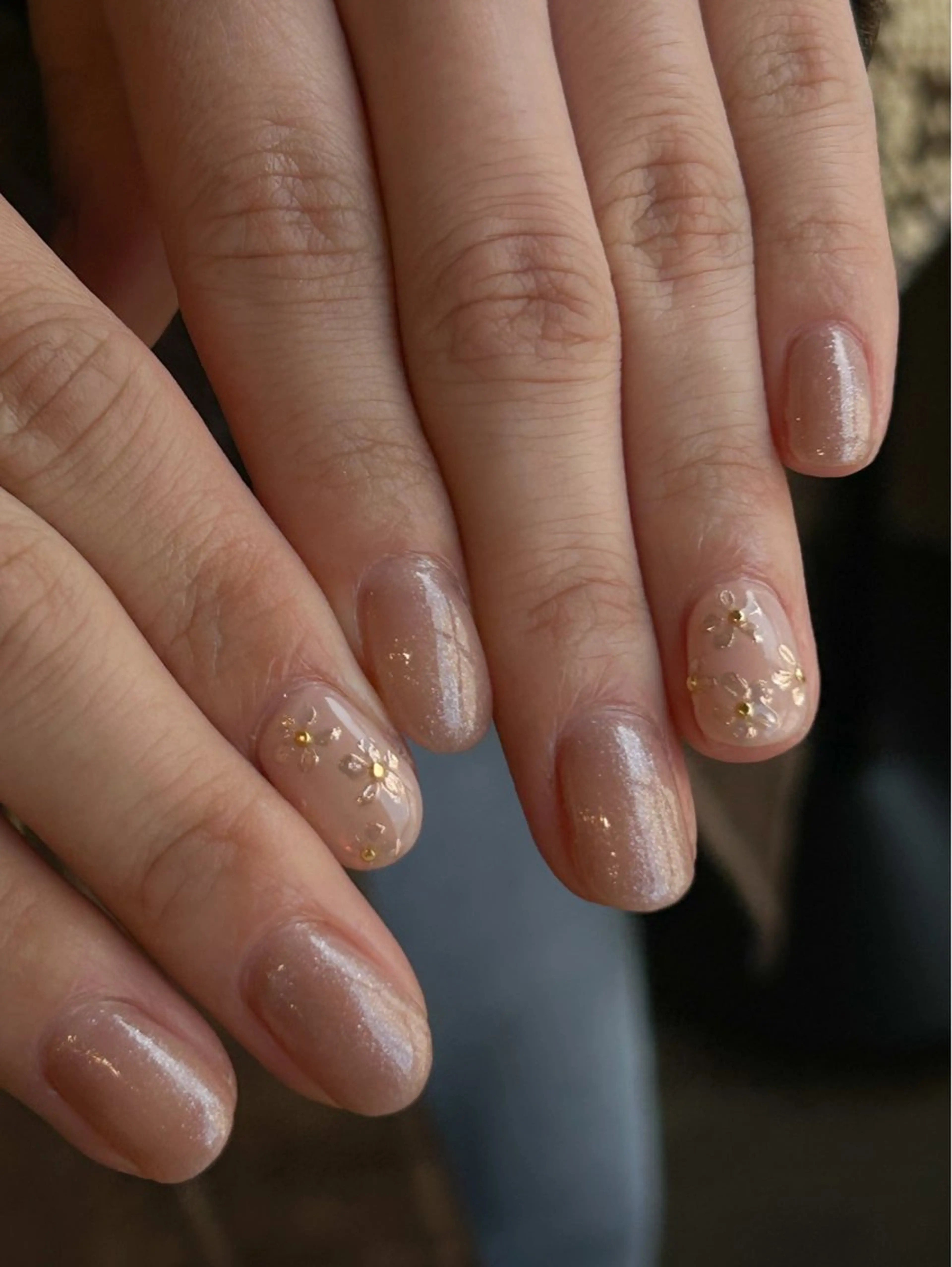 ネイル アートネイル フラワーネイル ハンドネイル 金木犀ネイルサロン所属・金木犀ネイルサロン 吉田のネイルデザイン