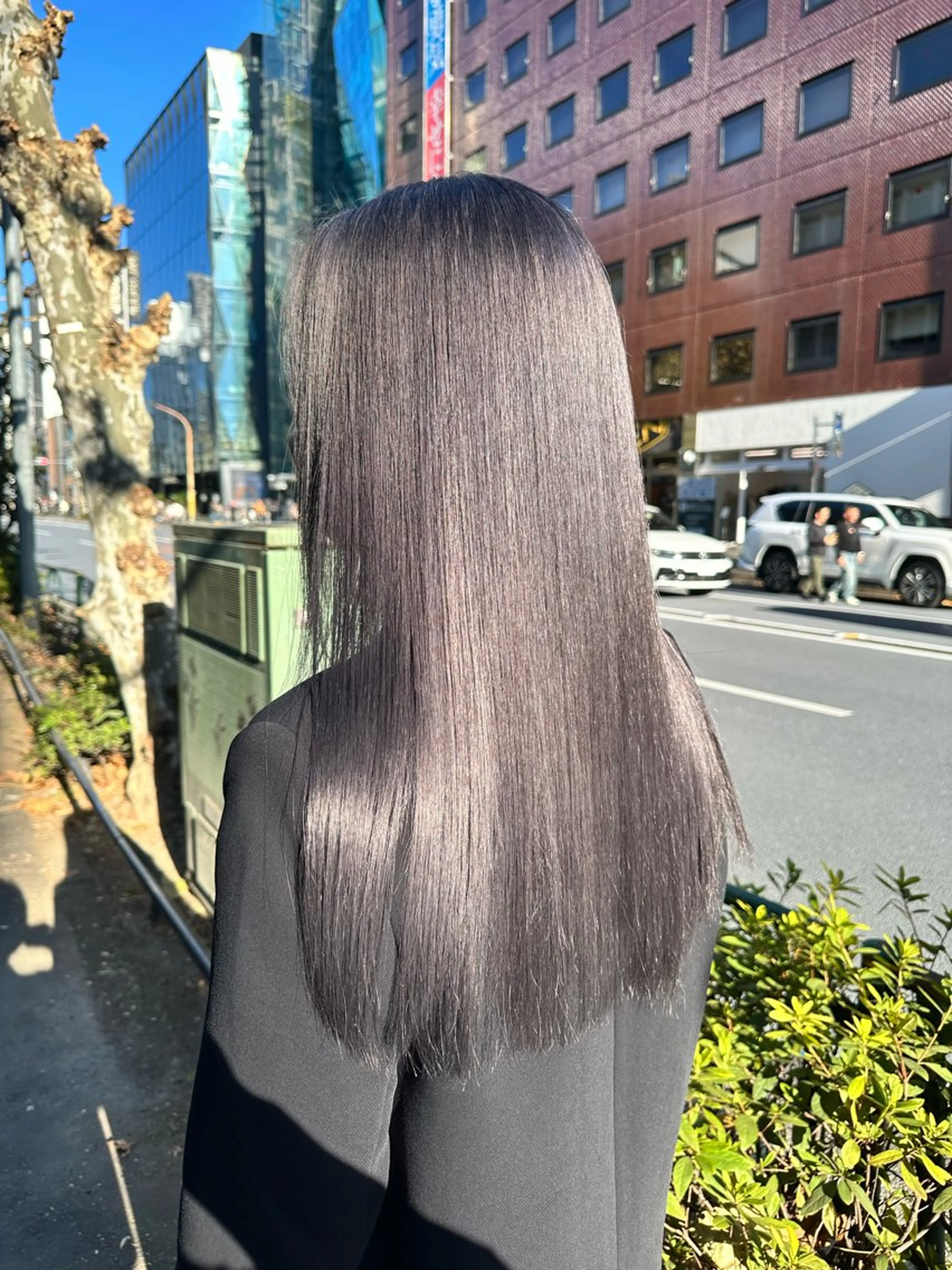 セミロング ヘアカラー 渋谷/透明感カラー /半個室/こうめいのヘアスタイル