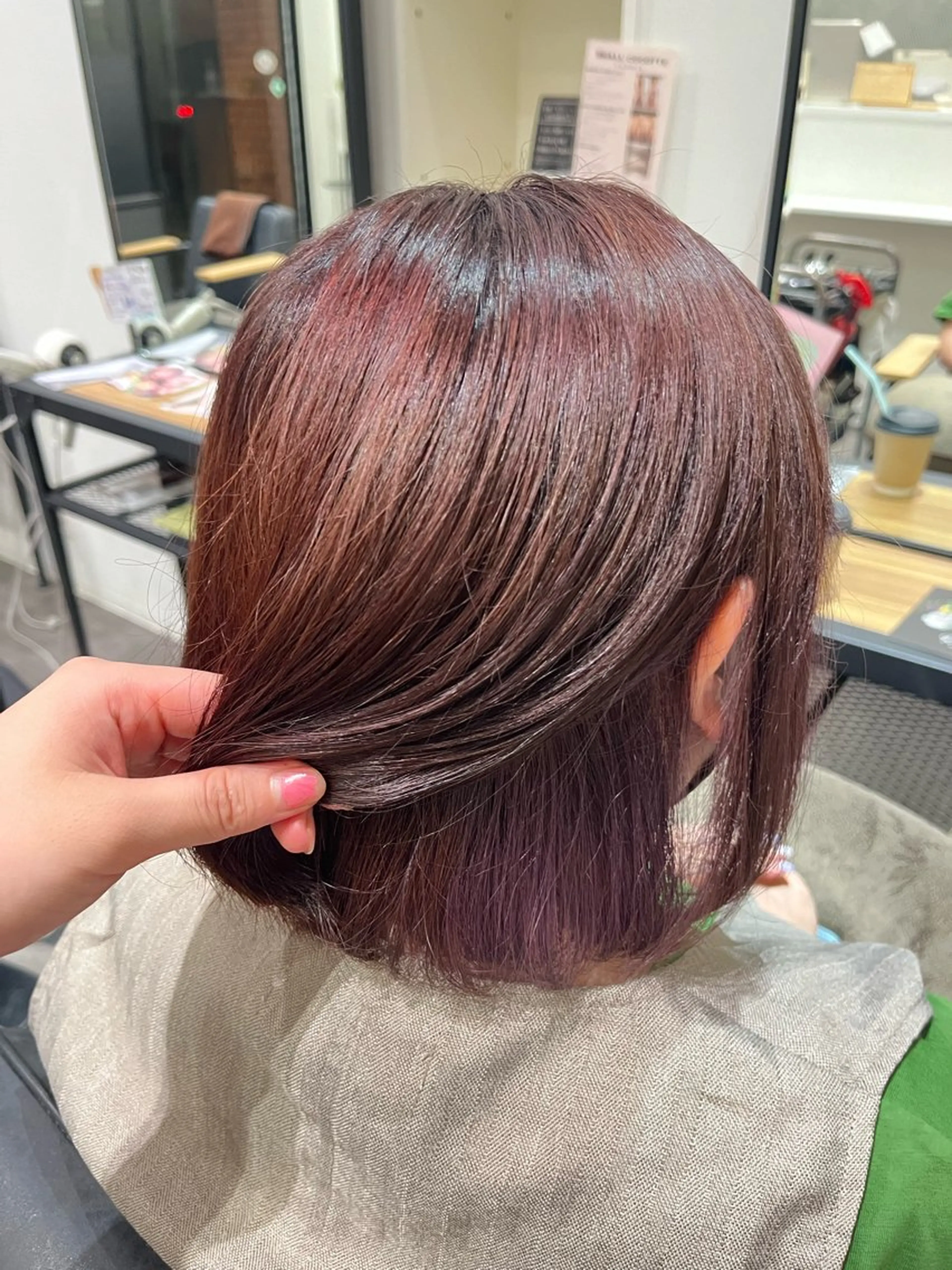 バックインナー(全体カラー込)＋美潤トリートメント👼💘の写真