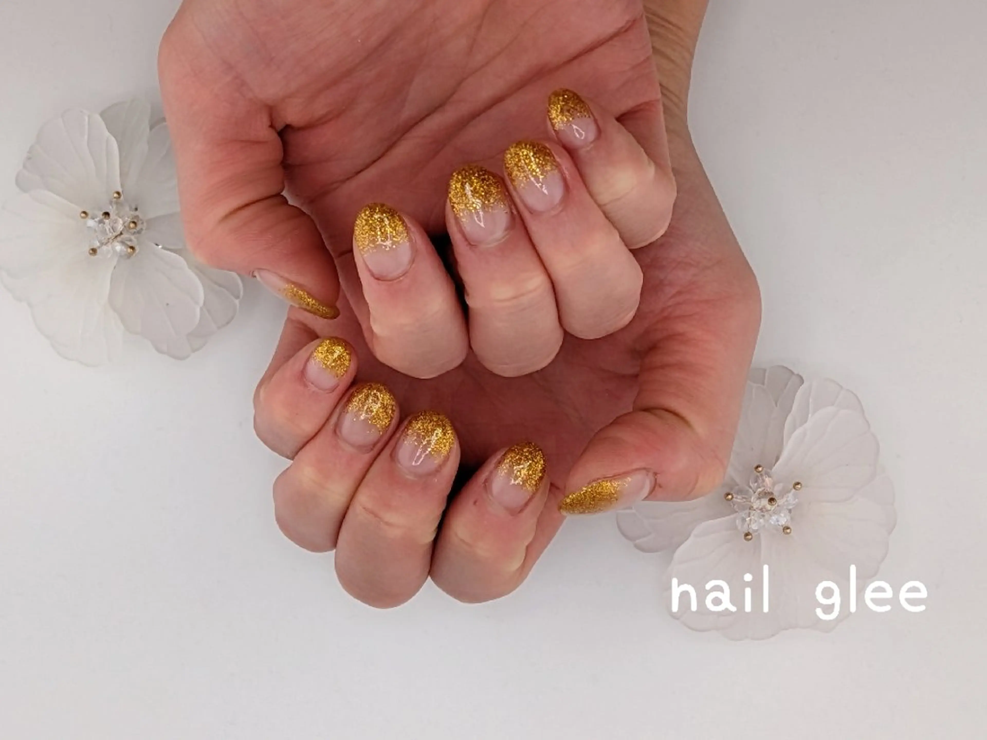 ネイル ハンドネイル Azusa .nail gleeのネイルデザイン