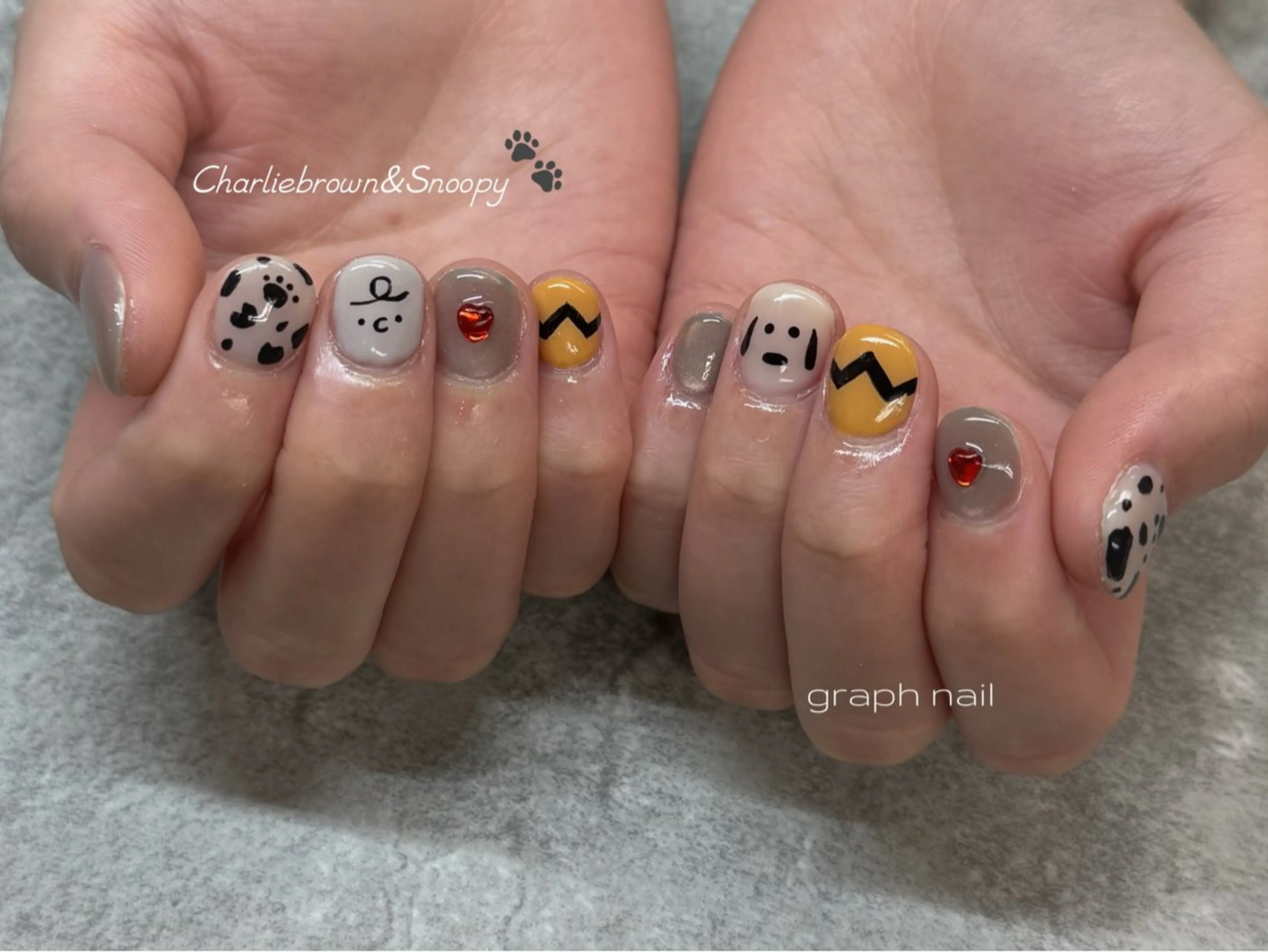ネイル graph nail【グラフ ネイル】所属・graphnail‪ ‪‪❤︎‬manaのネイルデザイン
