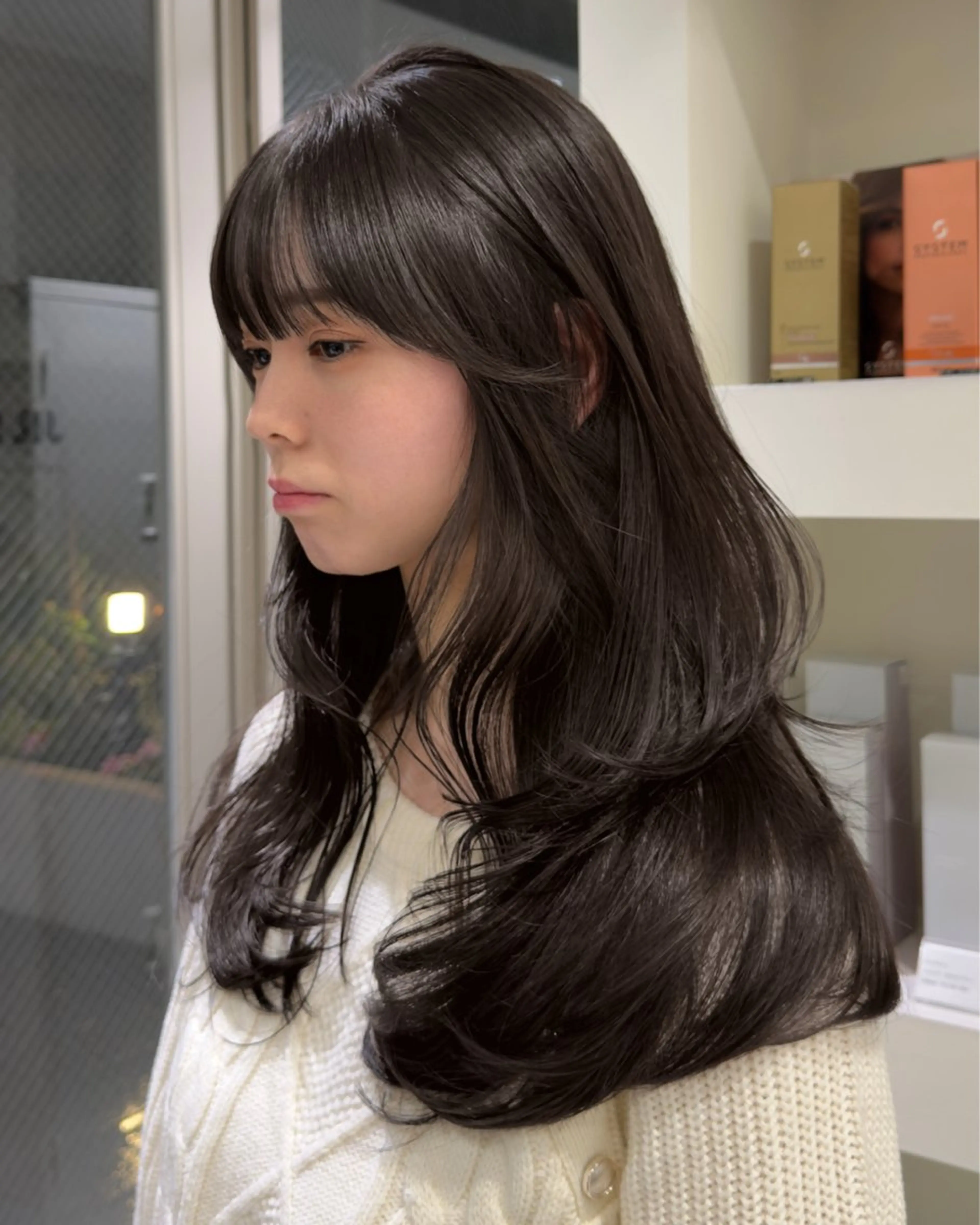 ロング カラー カット ヘアカラー ヘアセット 表参道/レイヤー/ 髪質改善/ryoのヘアスタイル