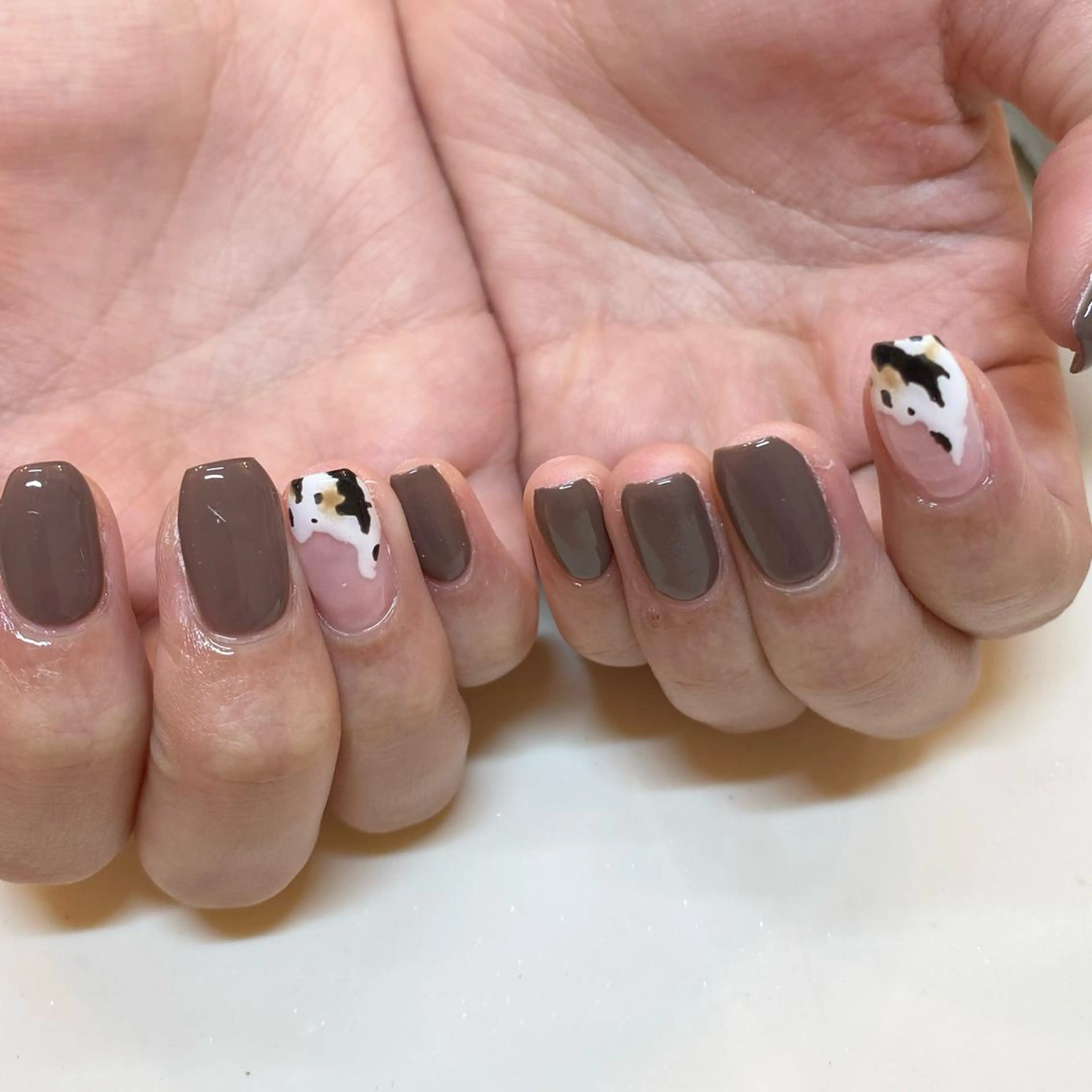 ネイル ハンドネイル 藤原 みゆのネイルデザイン