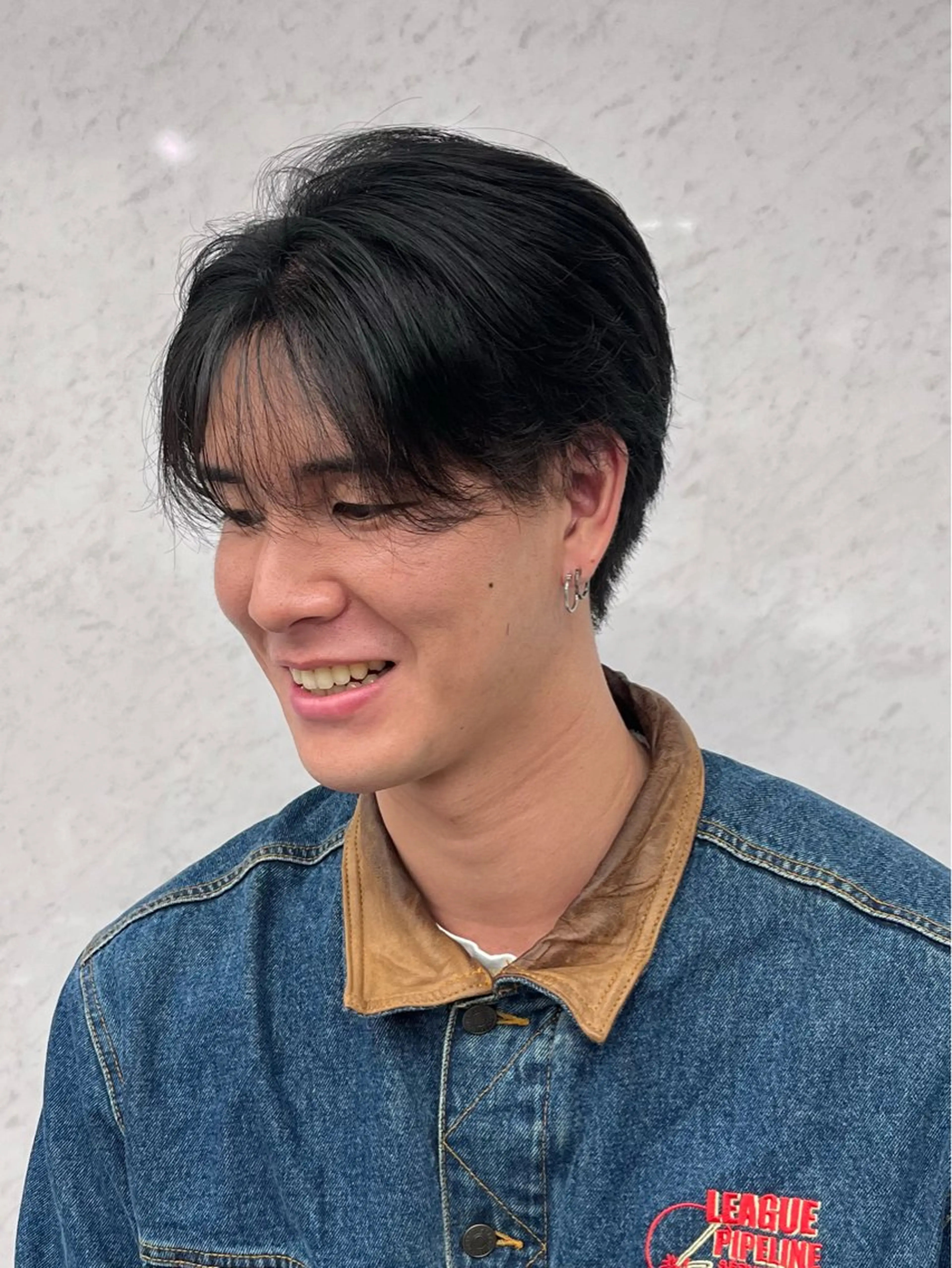 メンズ HONOKA💜女子 ウケメンズ特化心斎橋のヘアスタイル