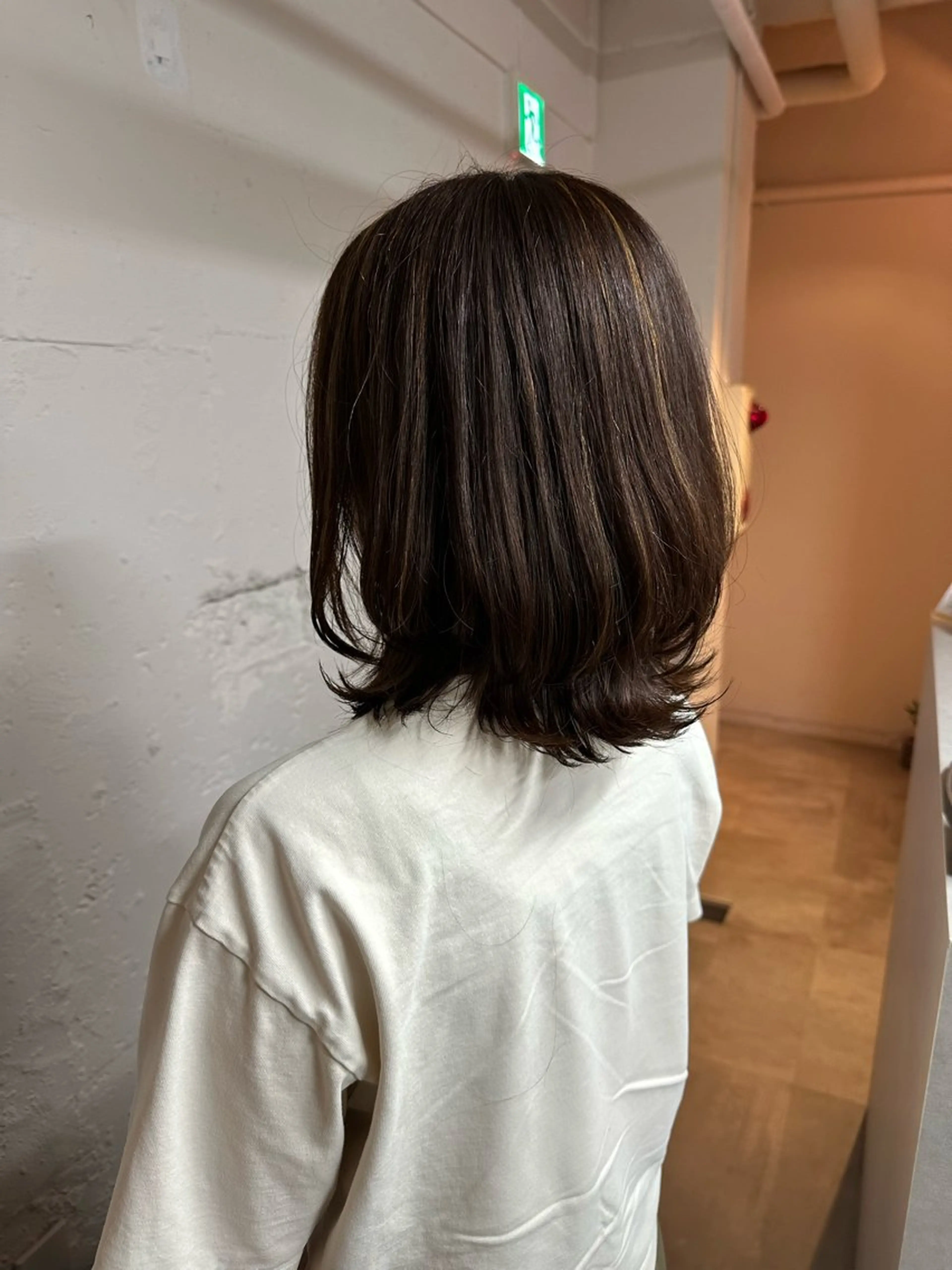 ミディアム カラー ハイライトカラー ハイライト レイヤーカット ヘアカラー ハイライト/ ブリーチ😈小倉😈のヘアスタイル