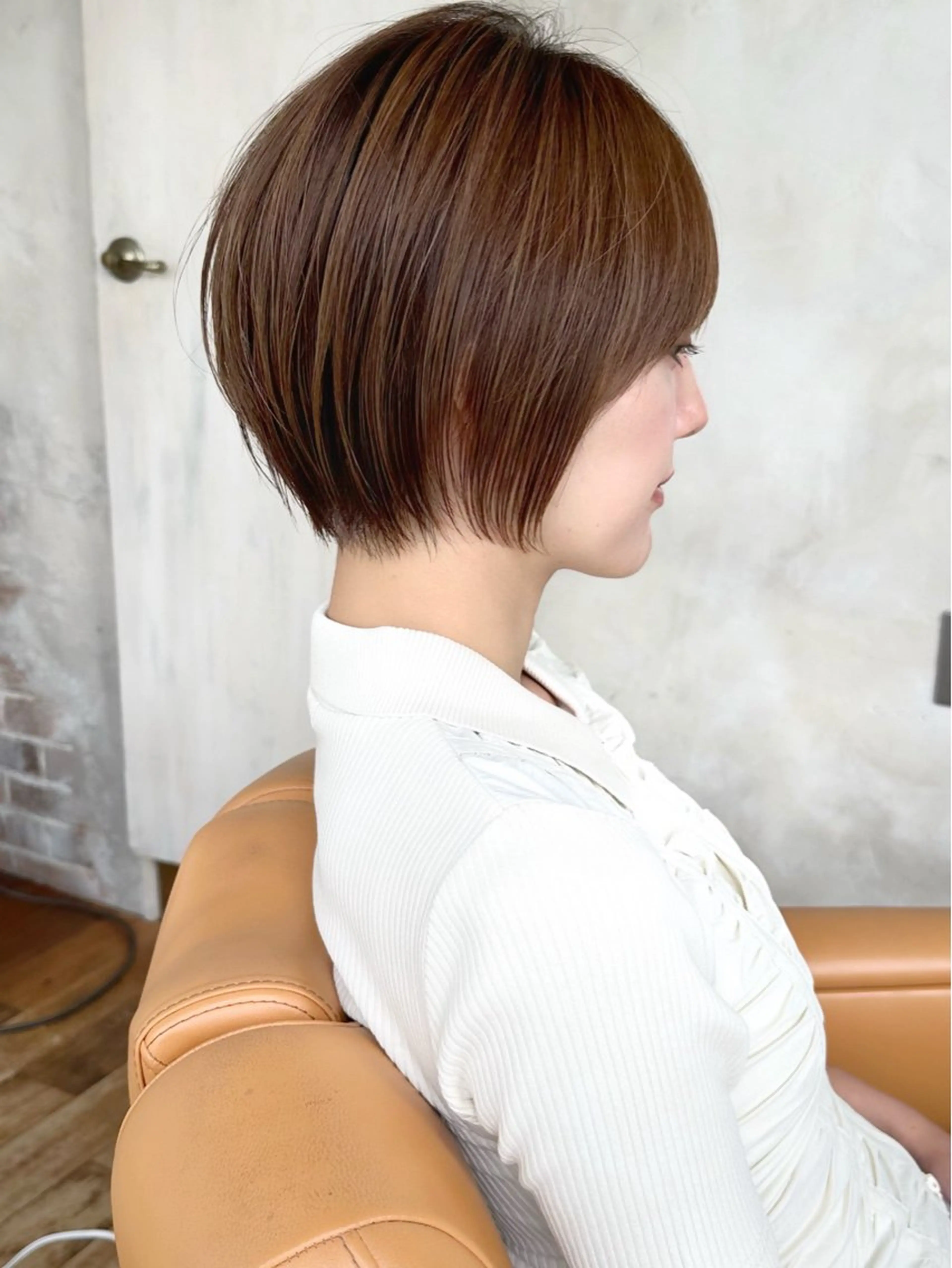 ショート カラー ショートボブ ボブ 似合わせカット ショートヘア 小顔カット カット ヘアカラー トリートメント ショート、ボブの神✨ 峯朋也✂︎✨のヘアスタイル