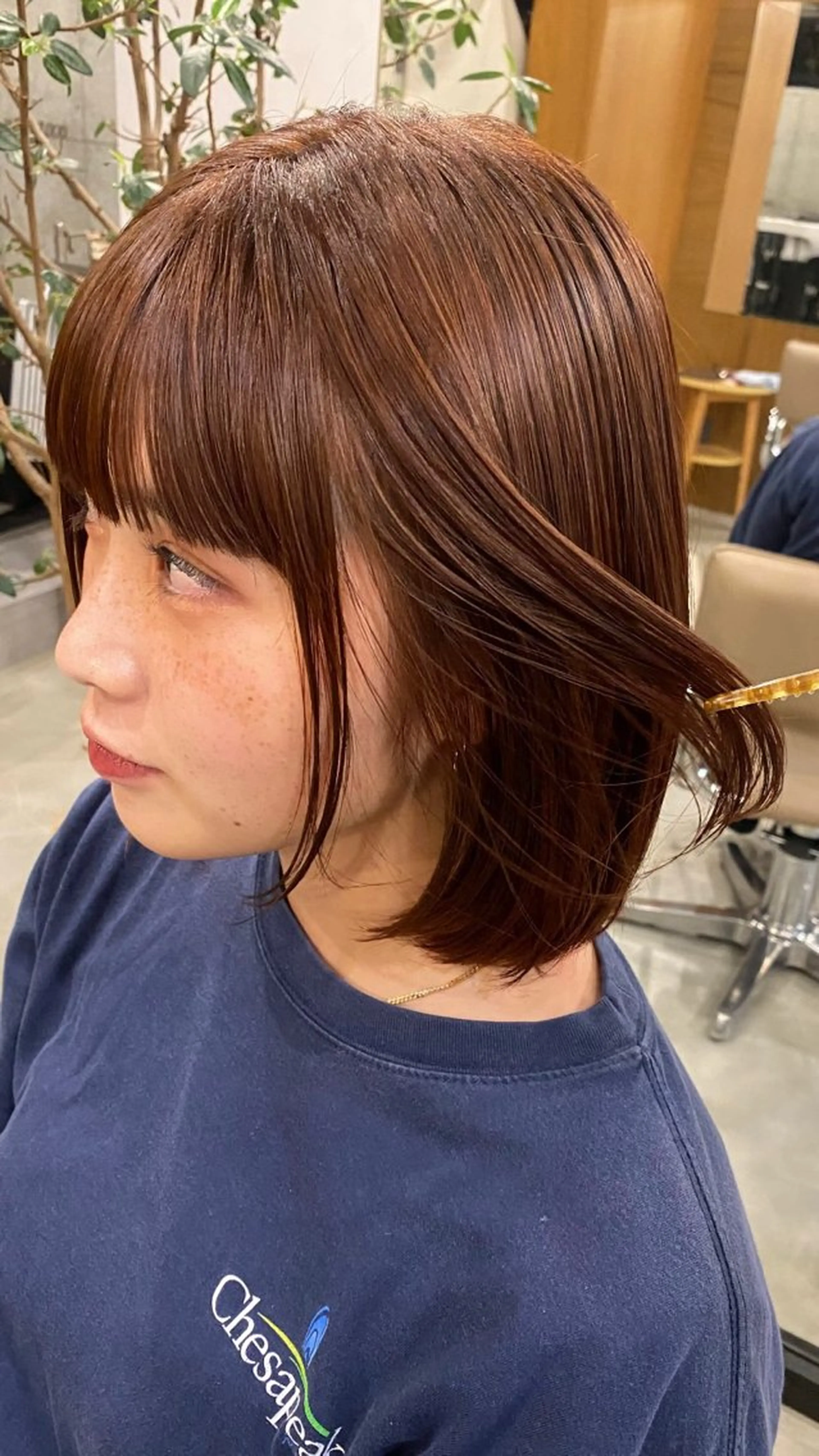 カラー ヘアカラー 今福 彩海のヘアスタイル