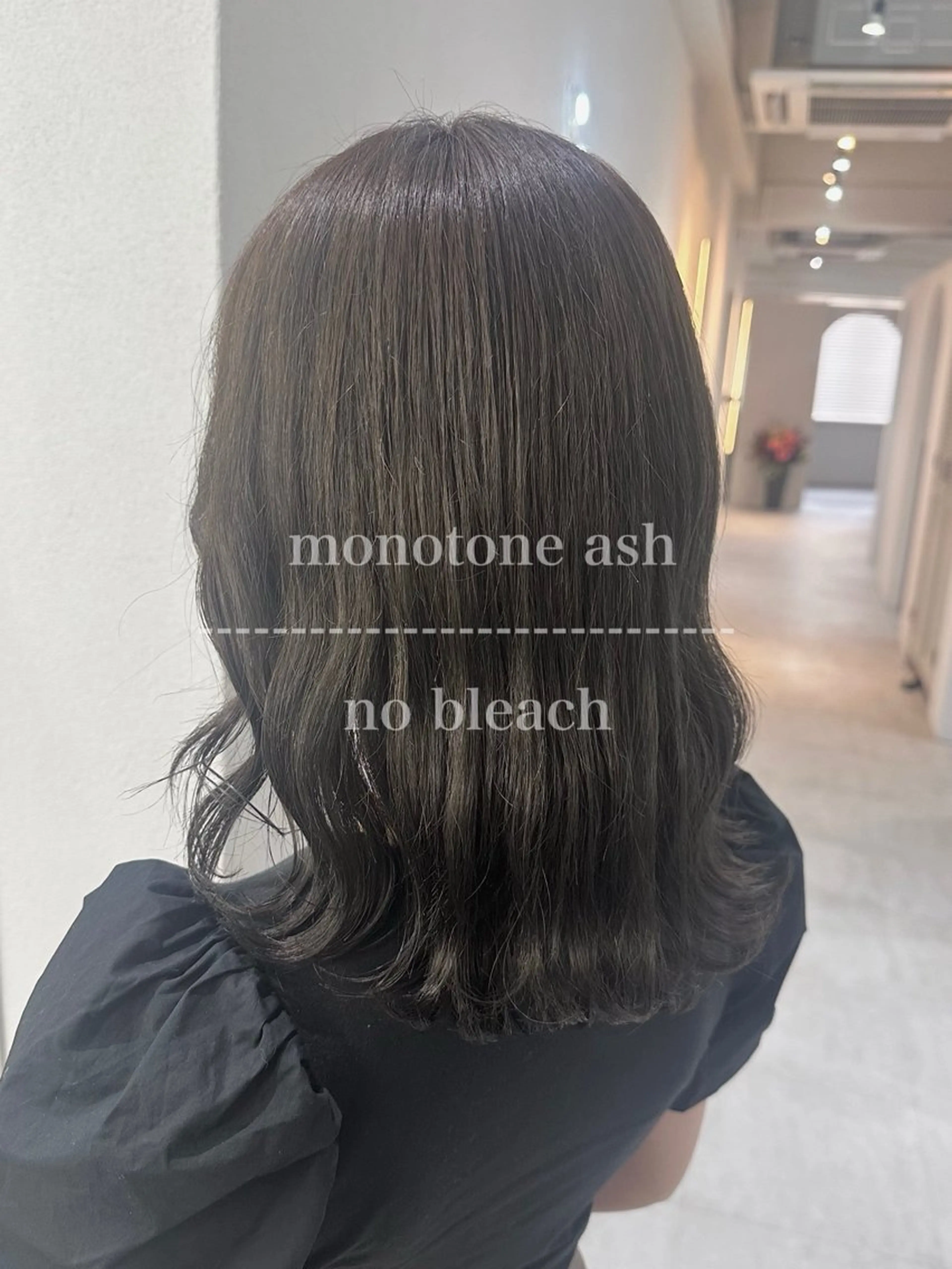 ミディアム カラー カット ヘアカラー トリートメント 🪞個室サロン/韓国 艶髪/keito🪞のヘアスタイル