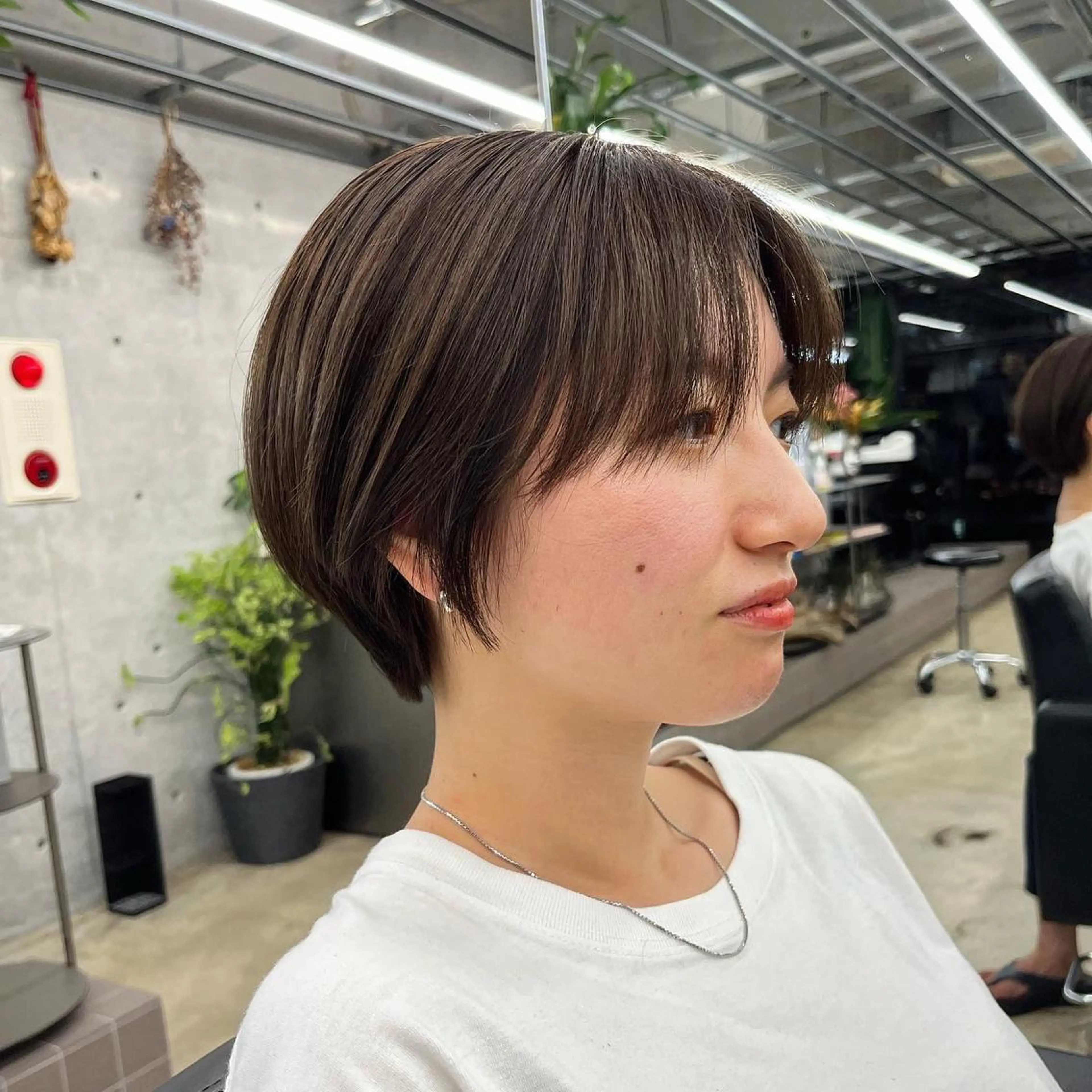 ショート カット ダブルカラー/ ケアブリーチ/クニトのヘアスタイル