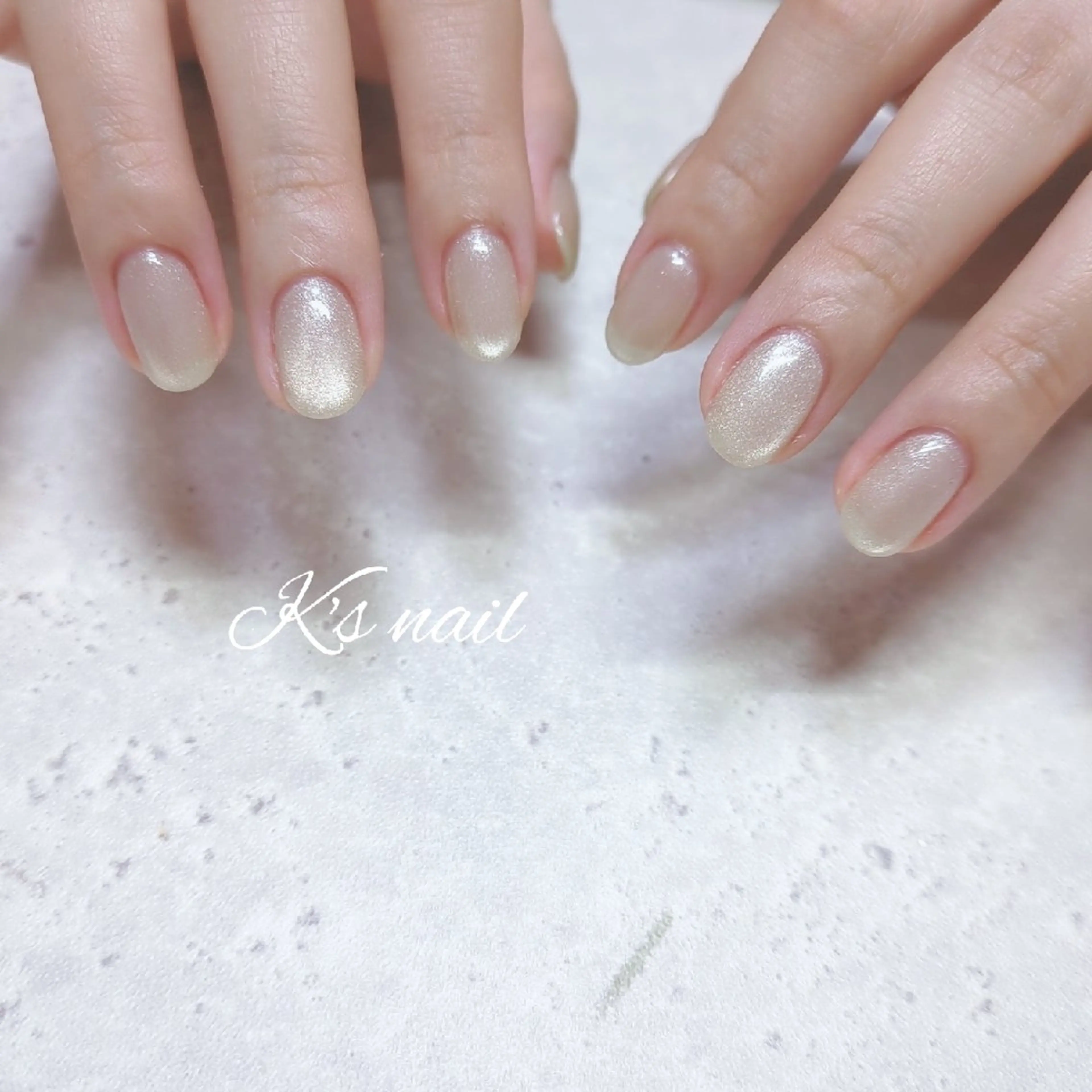 ネイル マグネットネイル ハンドネイル K's nail kotoeのネイルデザイン
